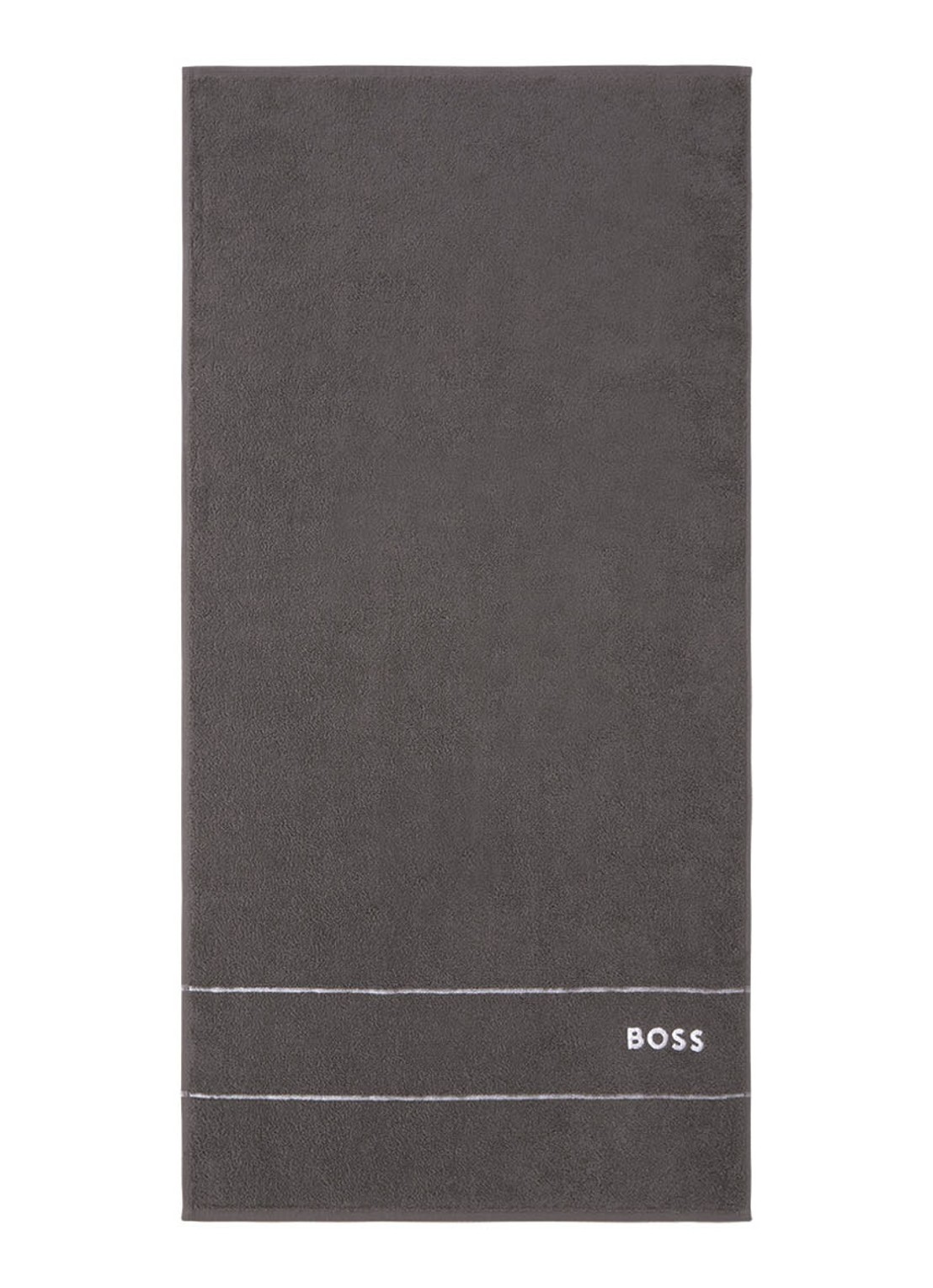 BOSS PLAIN Azalea badserie - voorkant 4 donkergrijs
