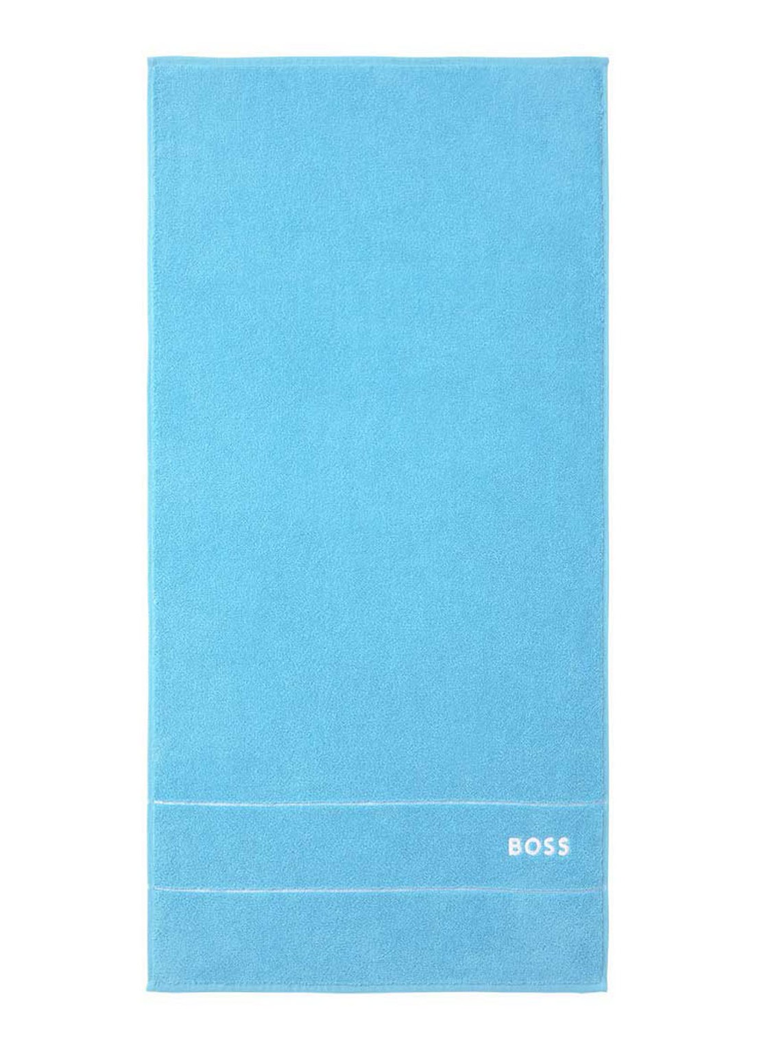 BOSS PLAIN Azalea badserie - voorkant donkerblauw