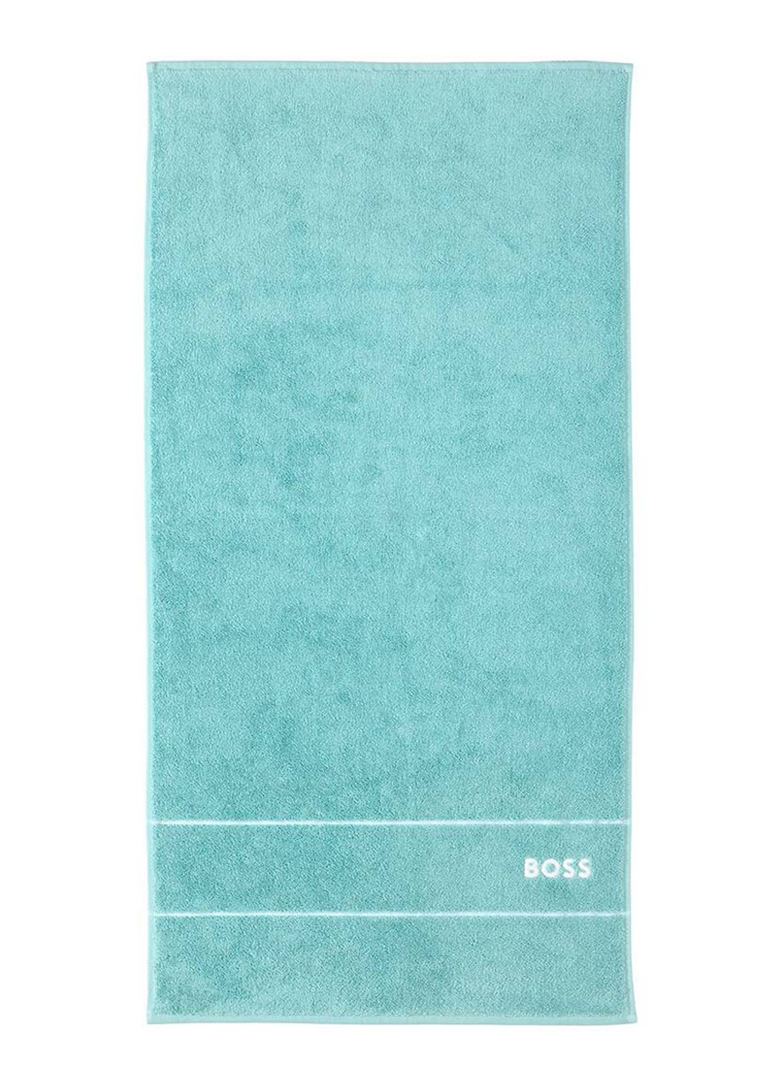 BOSS PLAIN Azalea badserie - voorkant turquoise