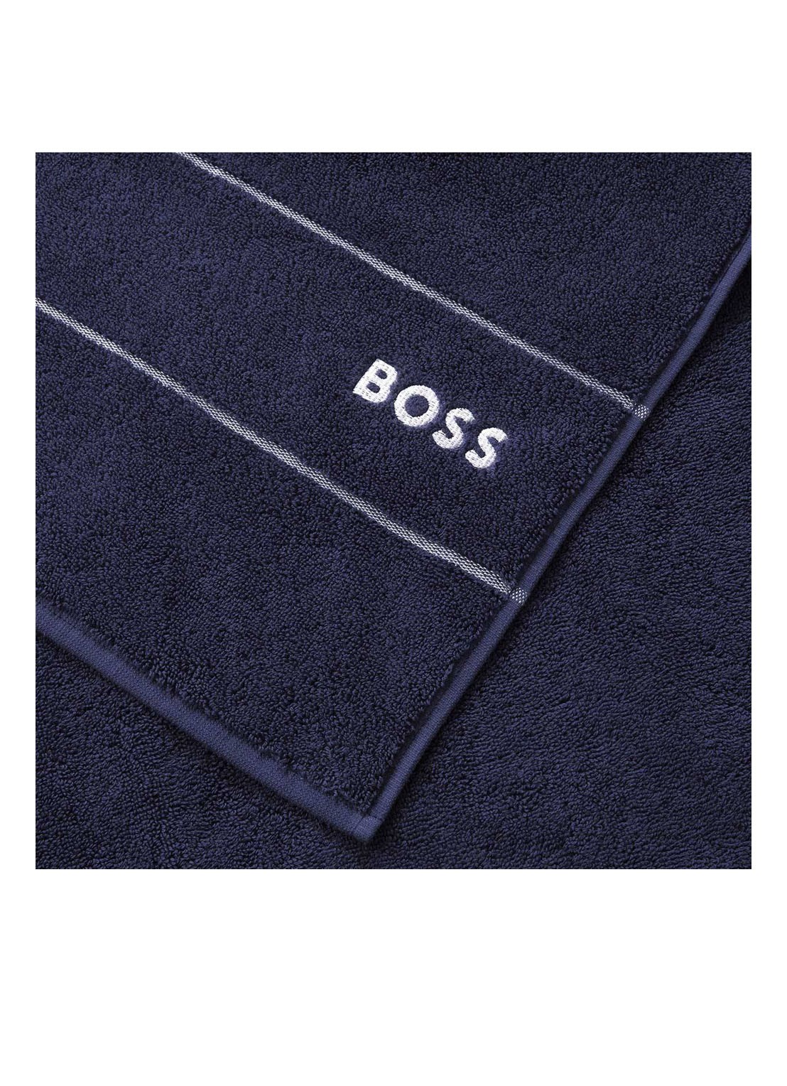 BOSS Plain badlaken - 600 gr/m2 - 100 x 150 cm - voorkant 2 indigo