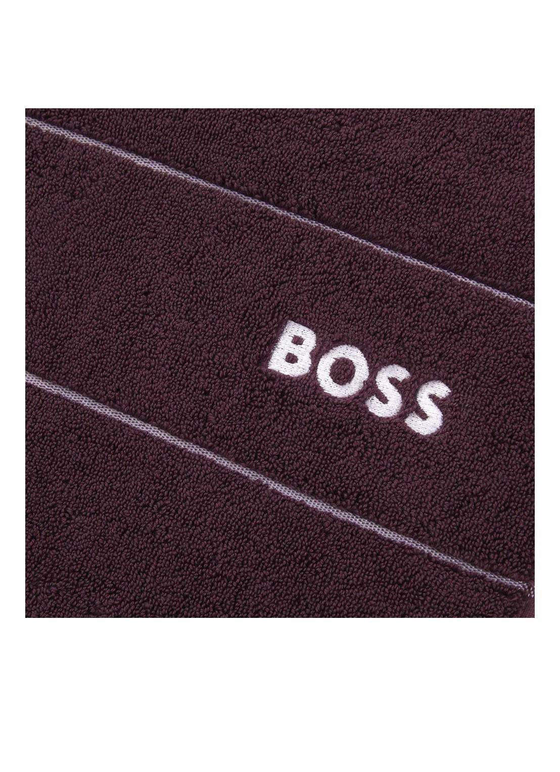 BOSS Plain badlaken - 600 gr/m2 - 100 x 150 cm - detail 2 bordeauxrood
