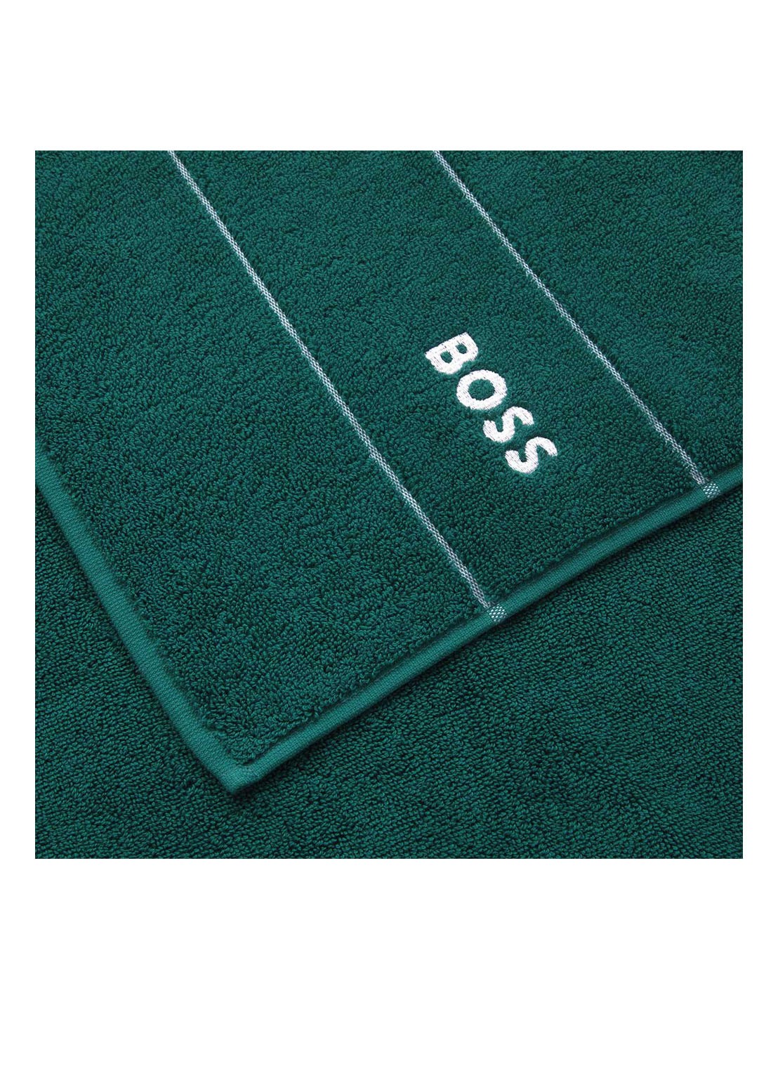 BOSS Plain badlaken - 600 gr/m2 - 100 x 150 cm - detail 3 groen