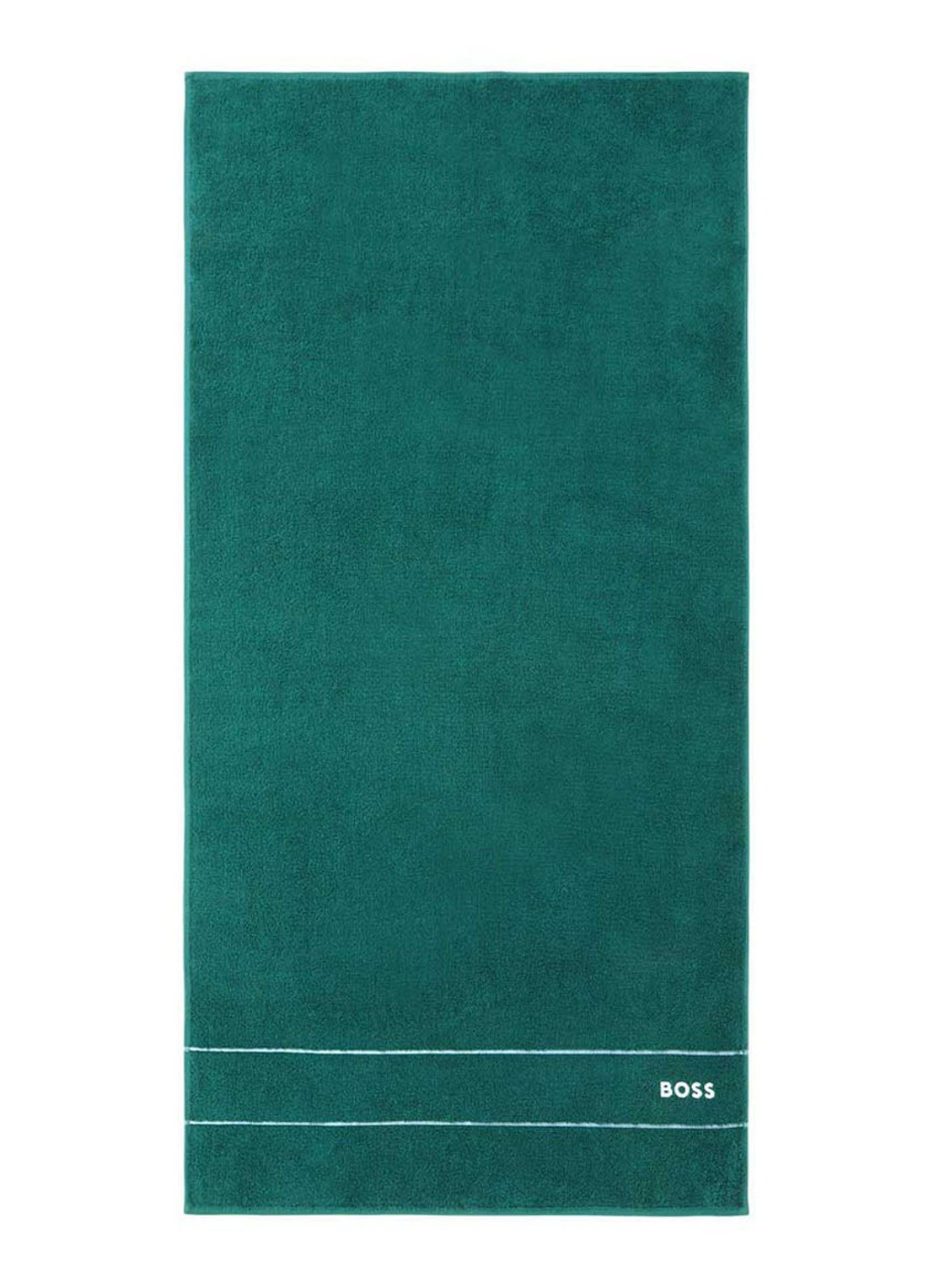 BOSS Plain badlaken - 600 gr/m2 - 100 x 150 cm - voorkant groen