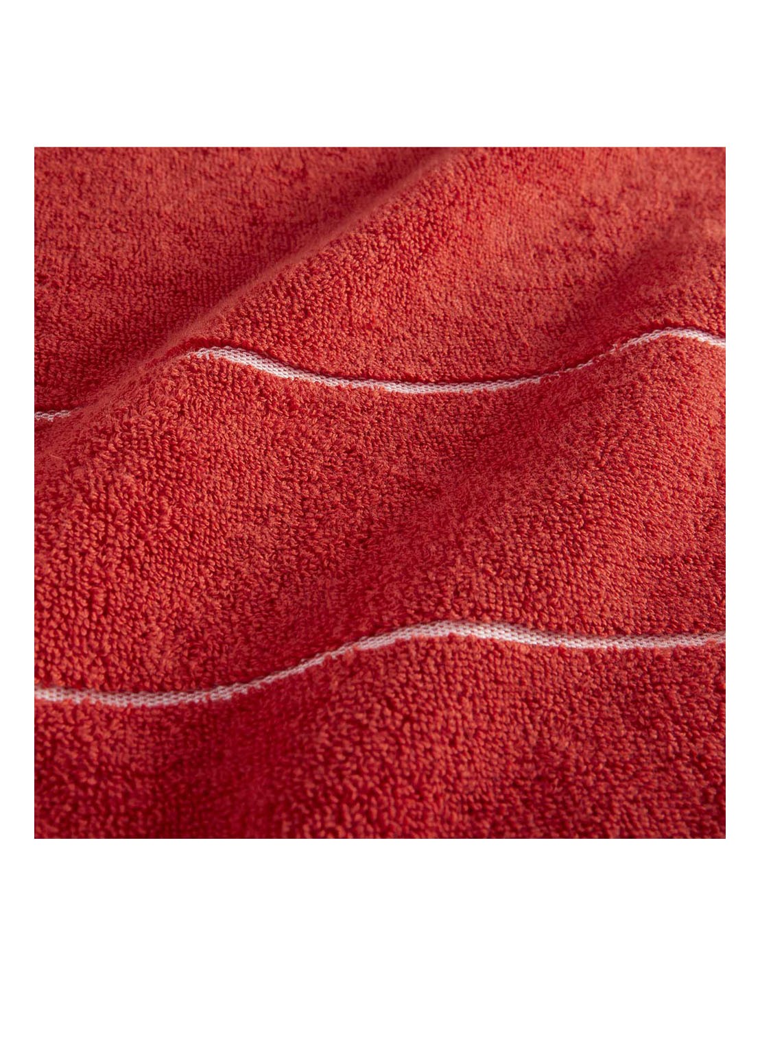 BOSS Plain badlaken - 600 gr/m2 - 100 x 150 cm - detail 4 rood