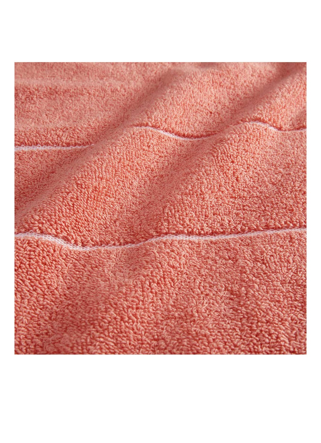 BOSS Plain badlaken - 600 gr/m2 - 100 x 150 cm - detail 5 perzikroze