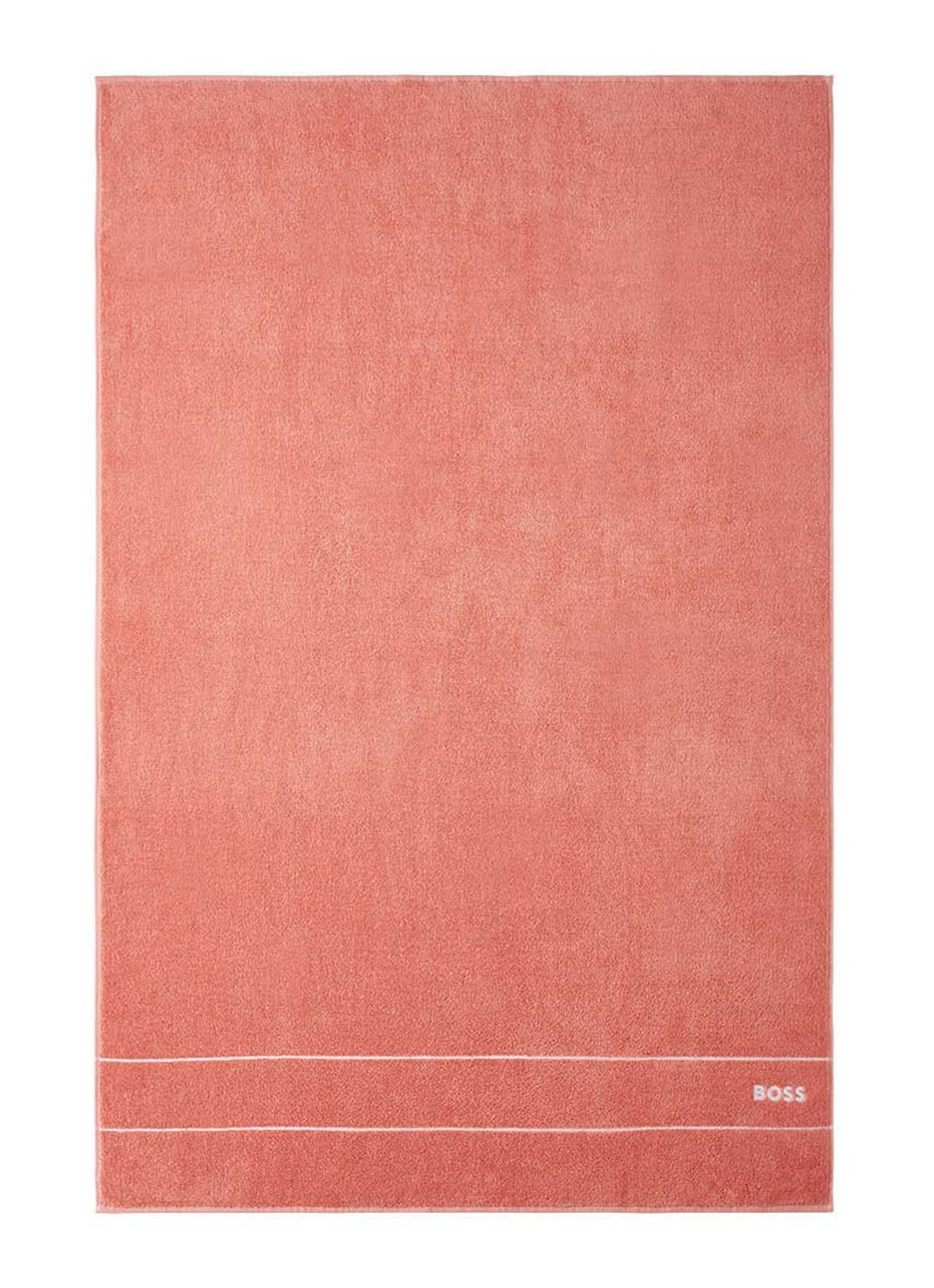 BOSS Plain badlaken - 600 gr/m2 - 100 x 150 cm - voorkant perzikroze