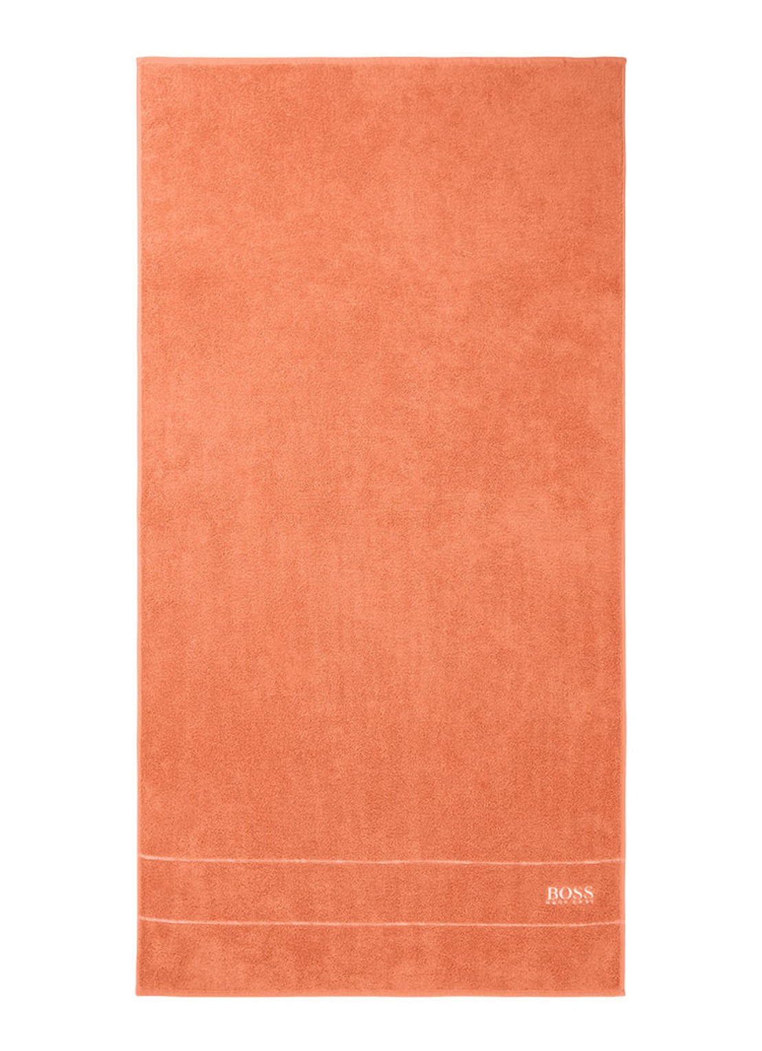 BOSS Plain badlaken - 600 gr/m2 - 70 x 140 cm - voorkant 4 orange