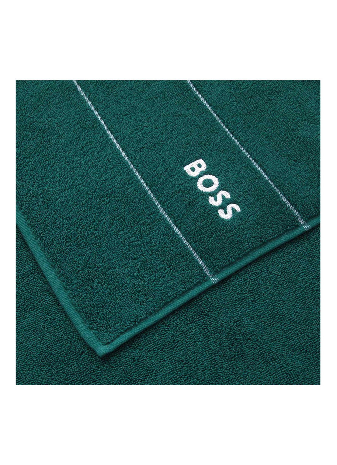 BOSS Plain badlaken - 600 gr/m2 - 70 x 140 cm - detail 3 groen