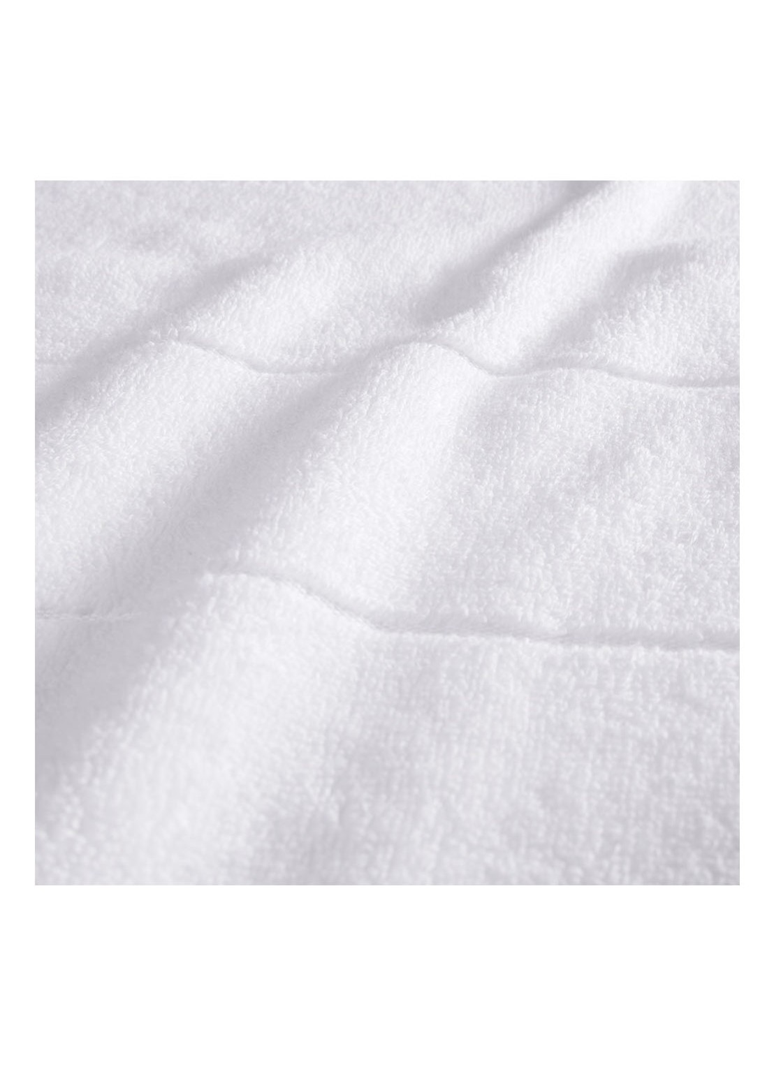 BOSS Plain badlaken - 600 gr/m2 - 70 x 140 cm - detail 2 wit