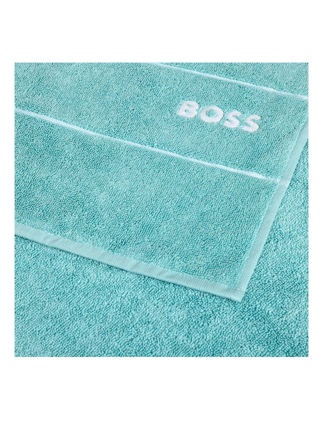 BOSS Plain badlaken - 600 gr/m2 - 70 x 140 cm - voorkant 5 turquoise