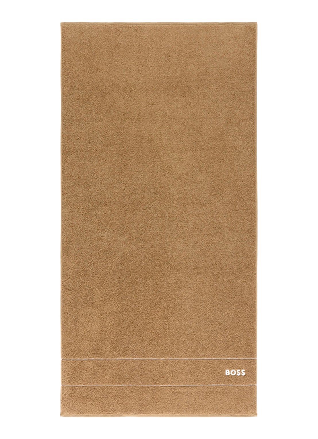 BOSS Plain badlaken - 600 gr/m2 - 70 x 140 cm - voorkant bruin