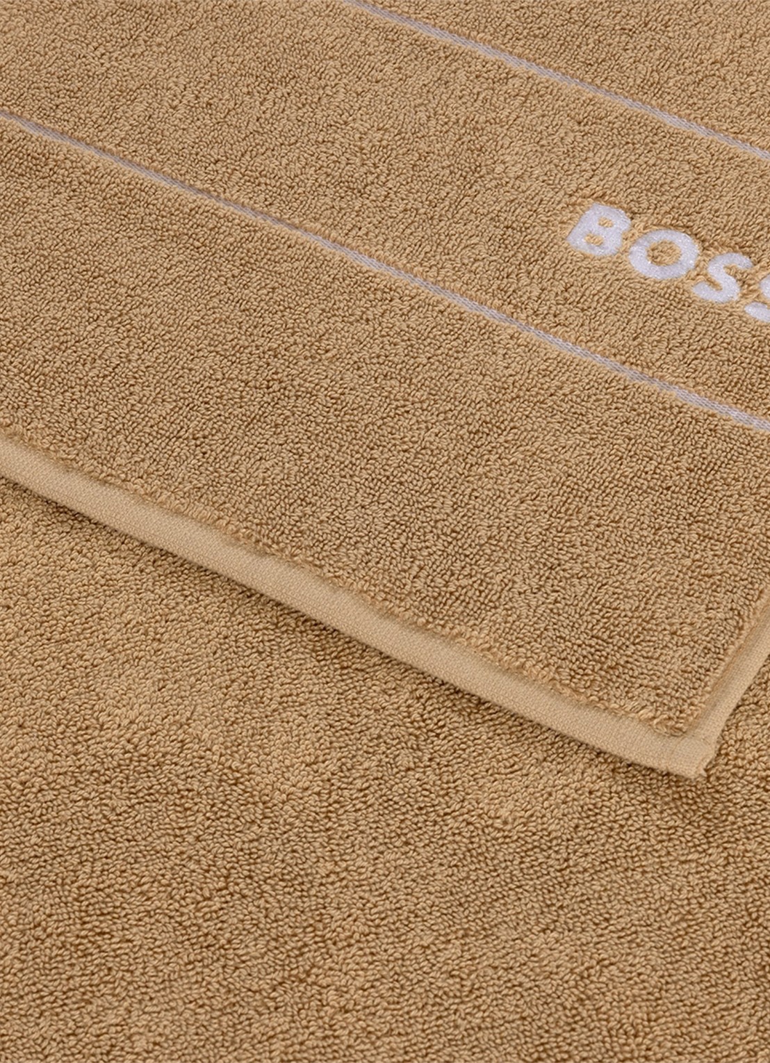 BOSS Plain badlaken - 600 gr/m2 - 70 x 140 cm - voorkant 2 bruin