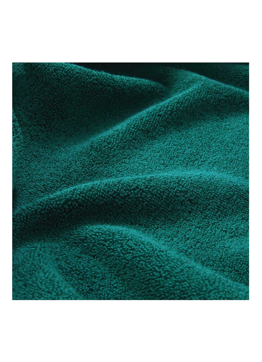BOSS Plain gastendoek - 600 gr/m2 - 40 x 60 cm - detail 2 groen