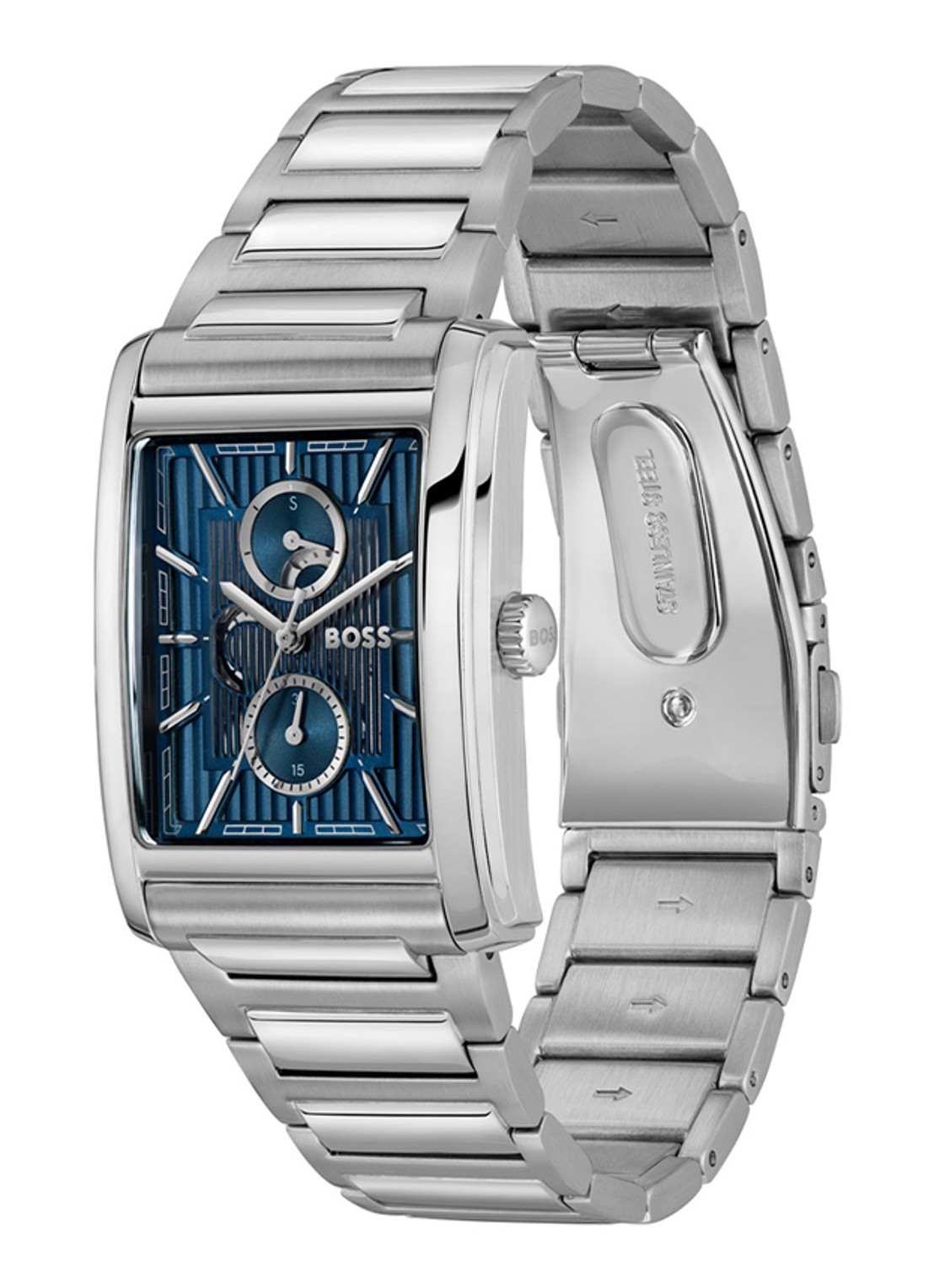 BOSS Principle Dress horloge HB1514318  - detail zilver