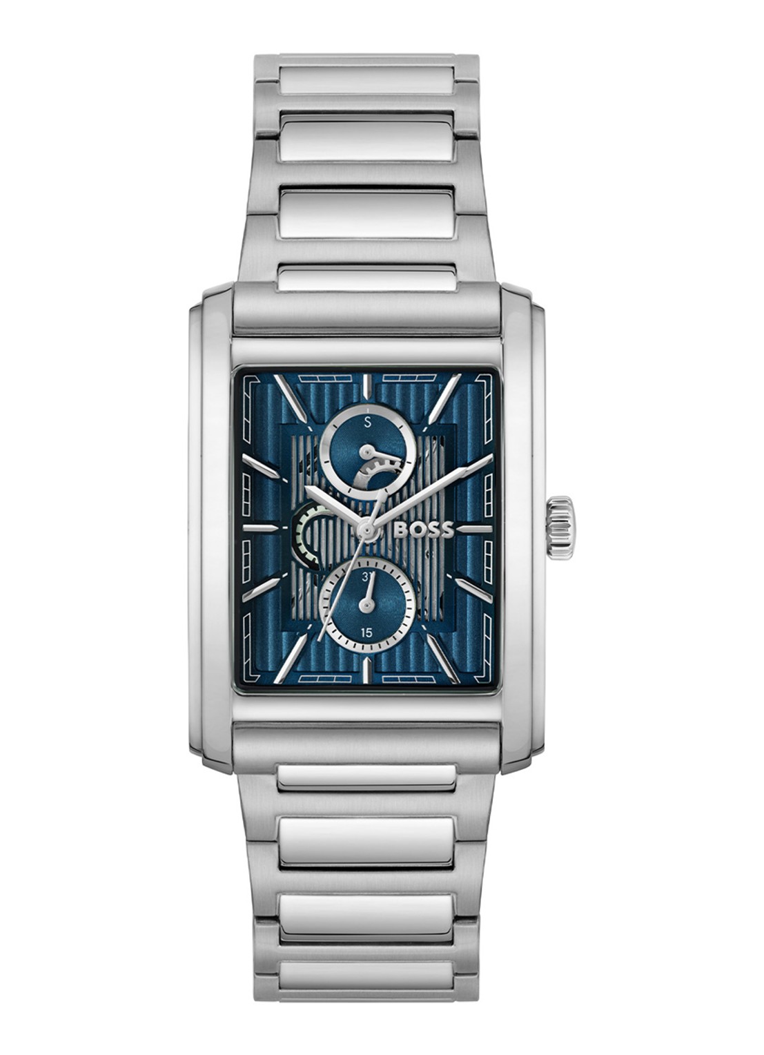 BOSS Principle Dress horloge HB1514318  - voorkant 3 zilver