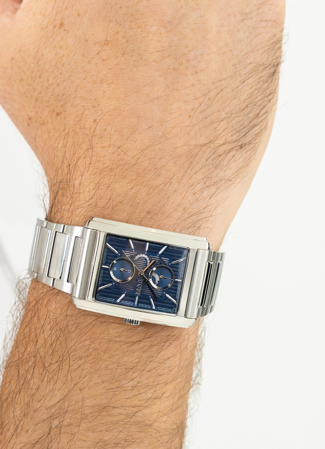 BOSS Principle Dress horloge HB1514318  - voorkant 4 zilver