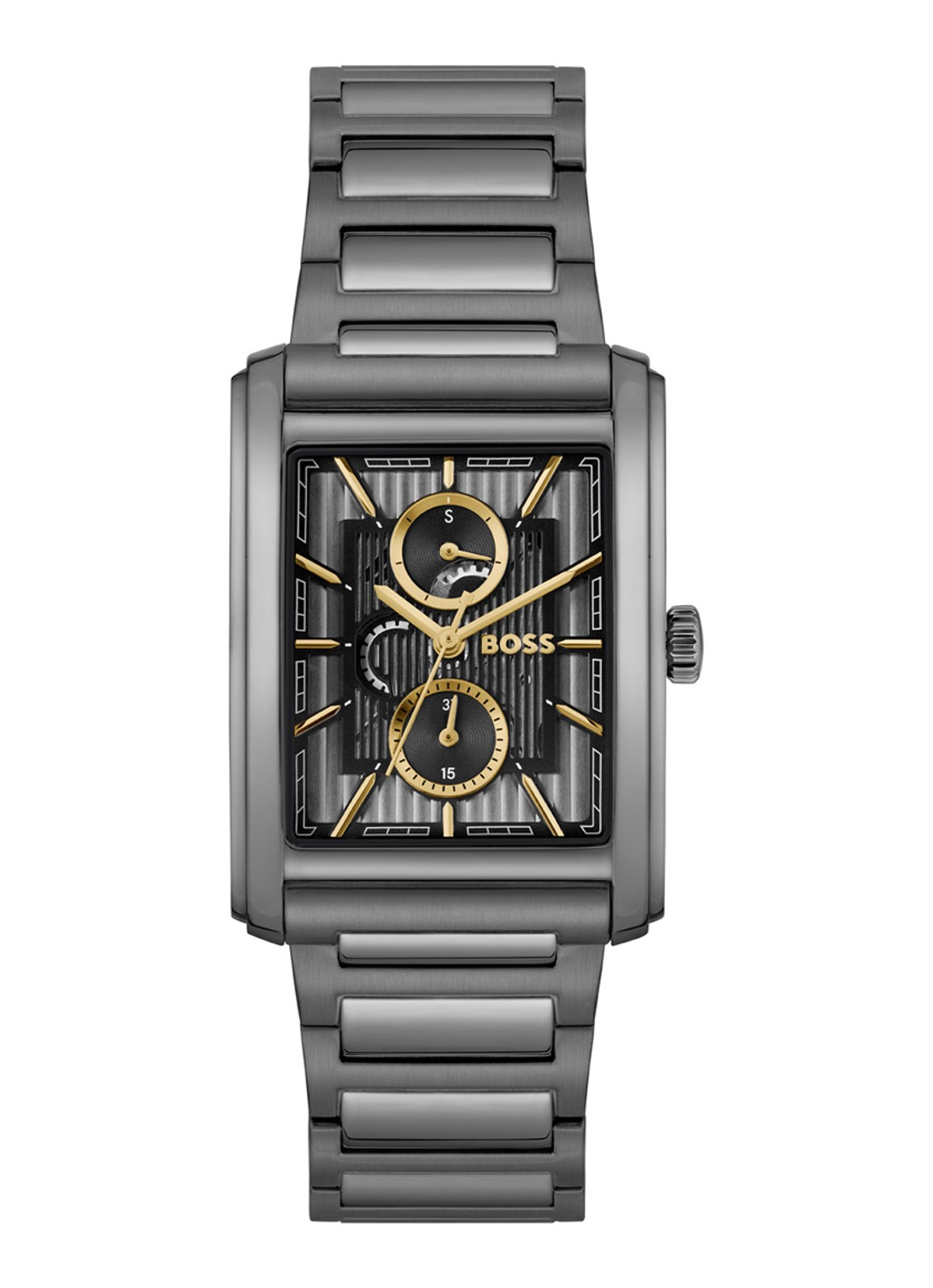 BOSS Principle Dress horloge HB1514319  - voorkant zwart