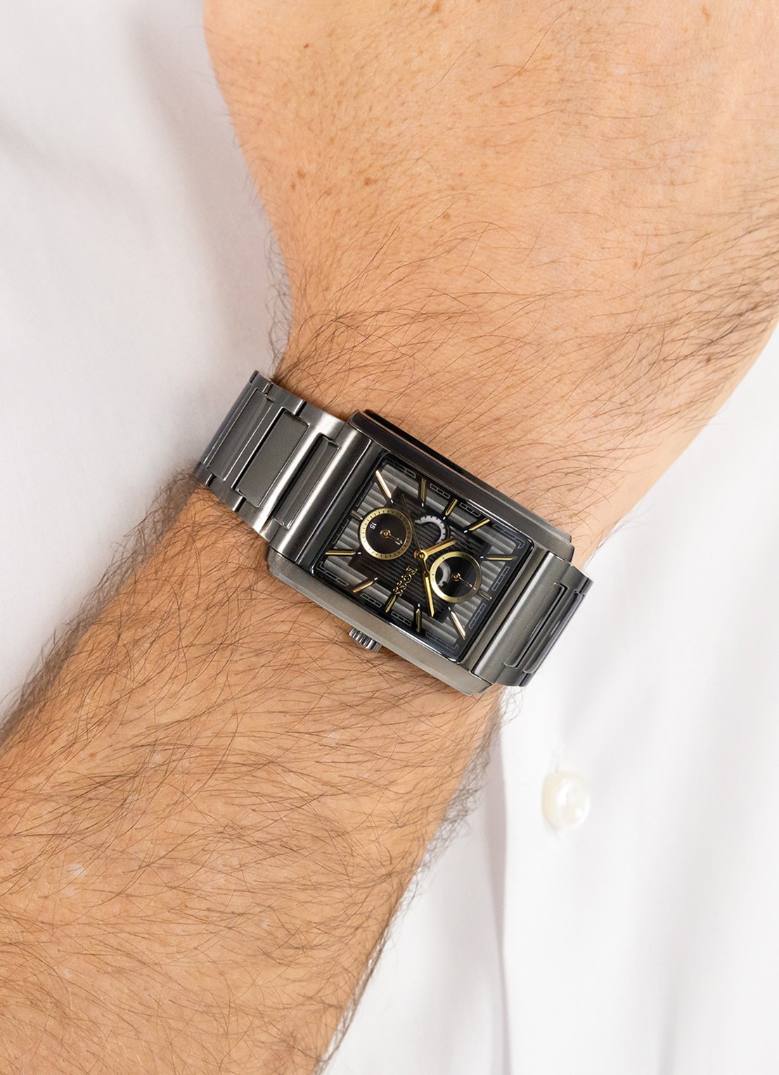 BOSS Principle Dress horloge HB1514319  - voorkant 2 zwart