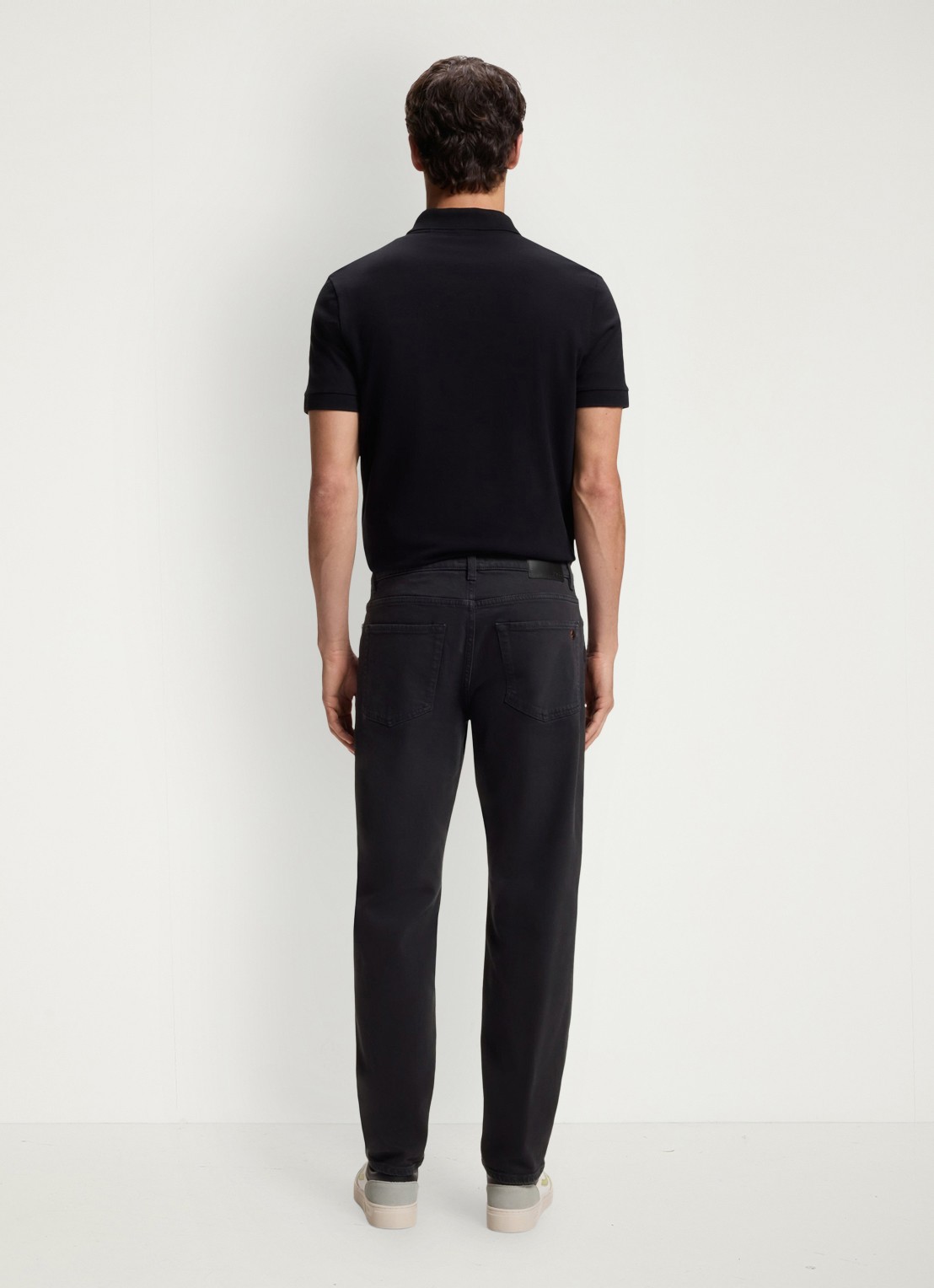 BOSS Re.Maine Bo regular fit jeans met stretch - achterkant 6 dark blue-404 / blauw
