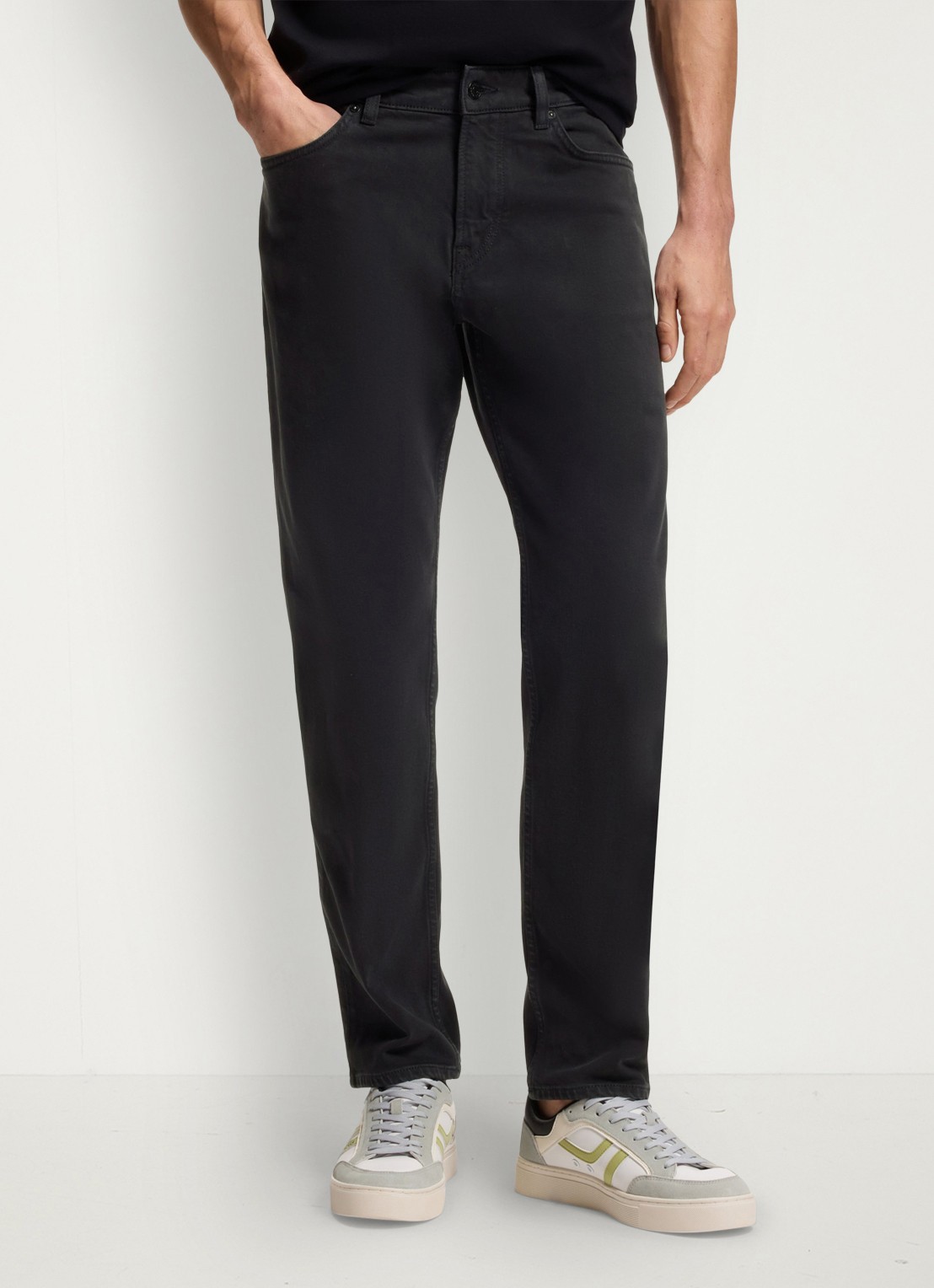 BOSS Re.Maine Bo regular fit jeans met stretch - detail dark blue-404 / blauw