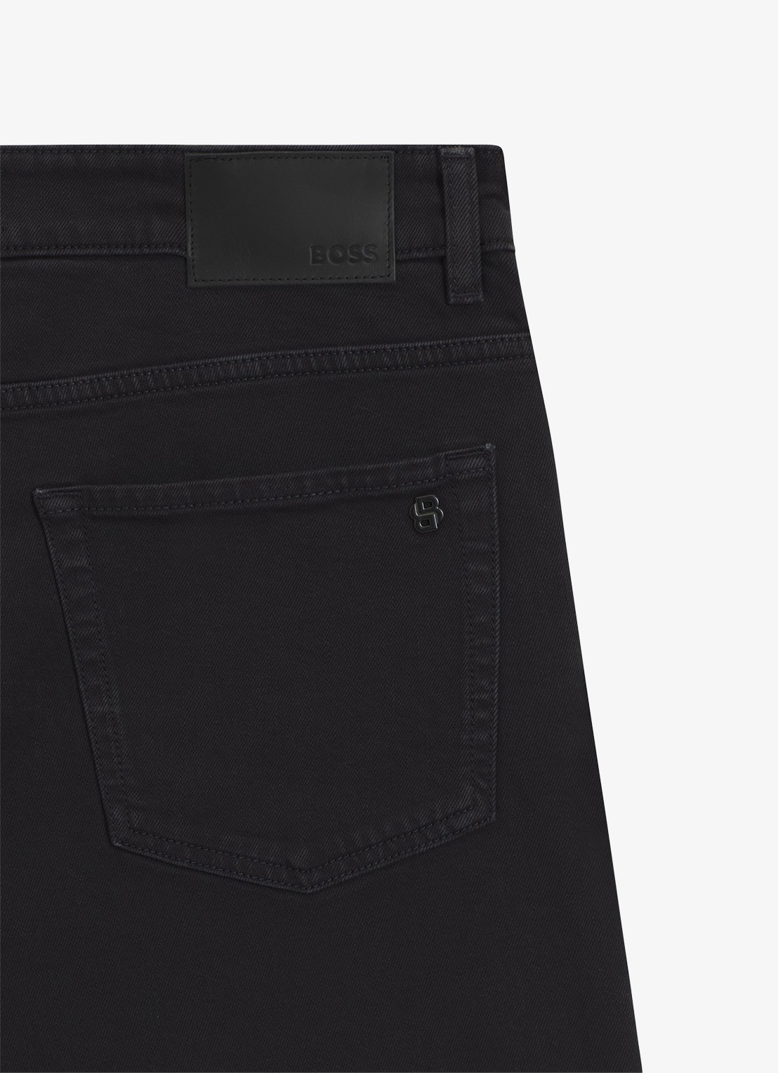 BOSS Re.Maine Bo regular fit jeans met stretch - detail 3 dark blue-404 / blauw