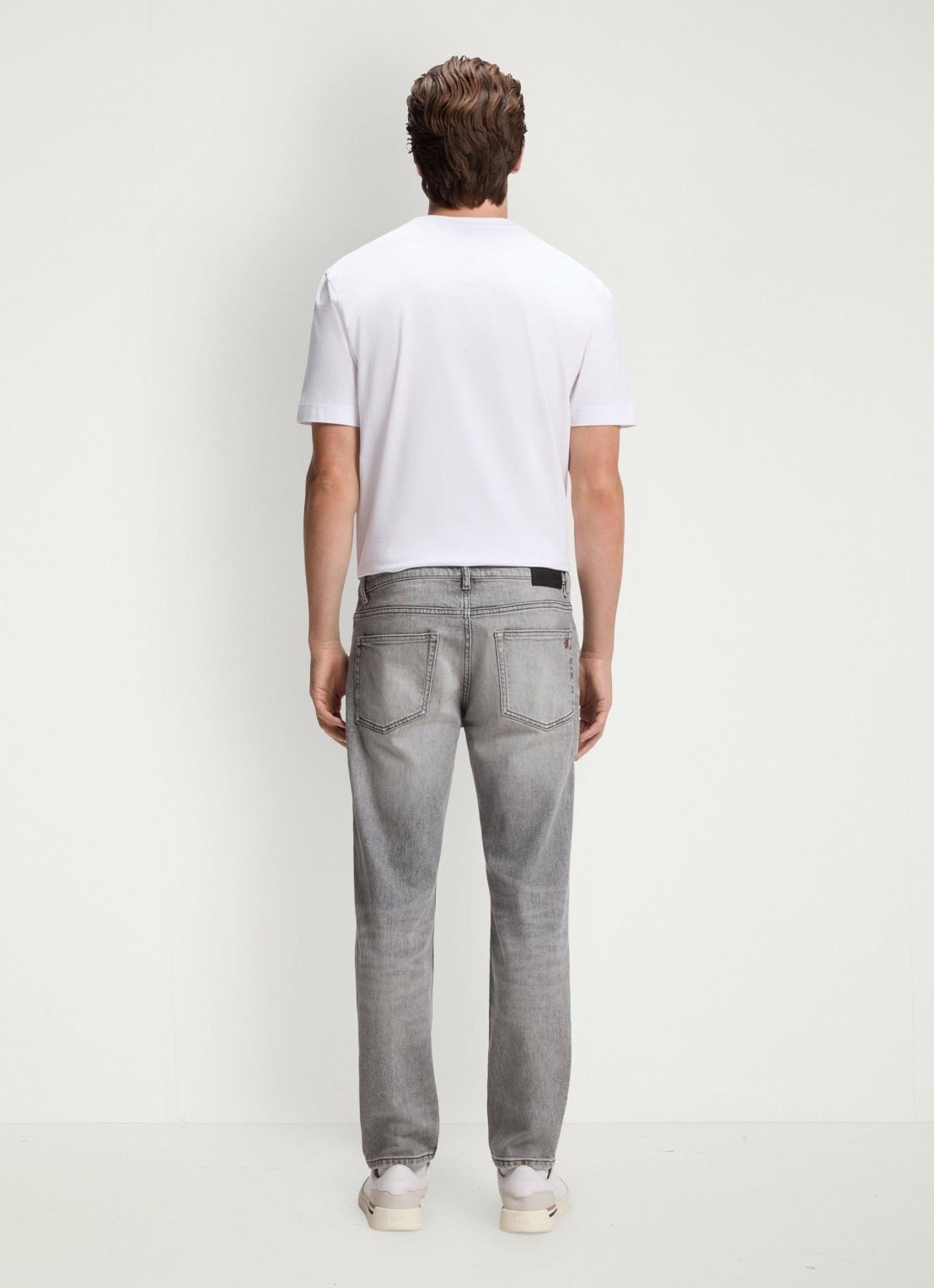BOSS Regular fit jeans met steekzakken - detail 2 light/pastel grey-055 / grijs