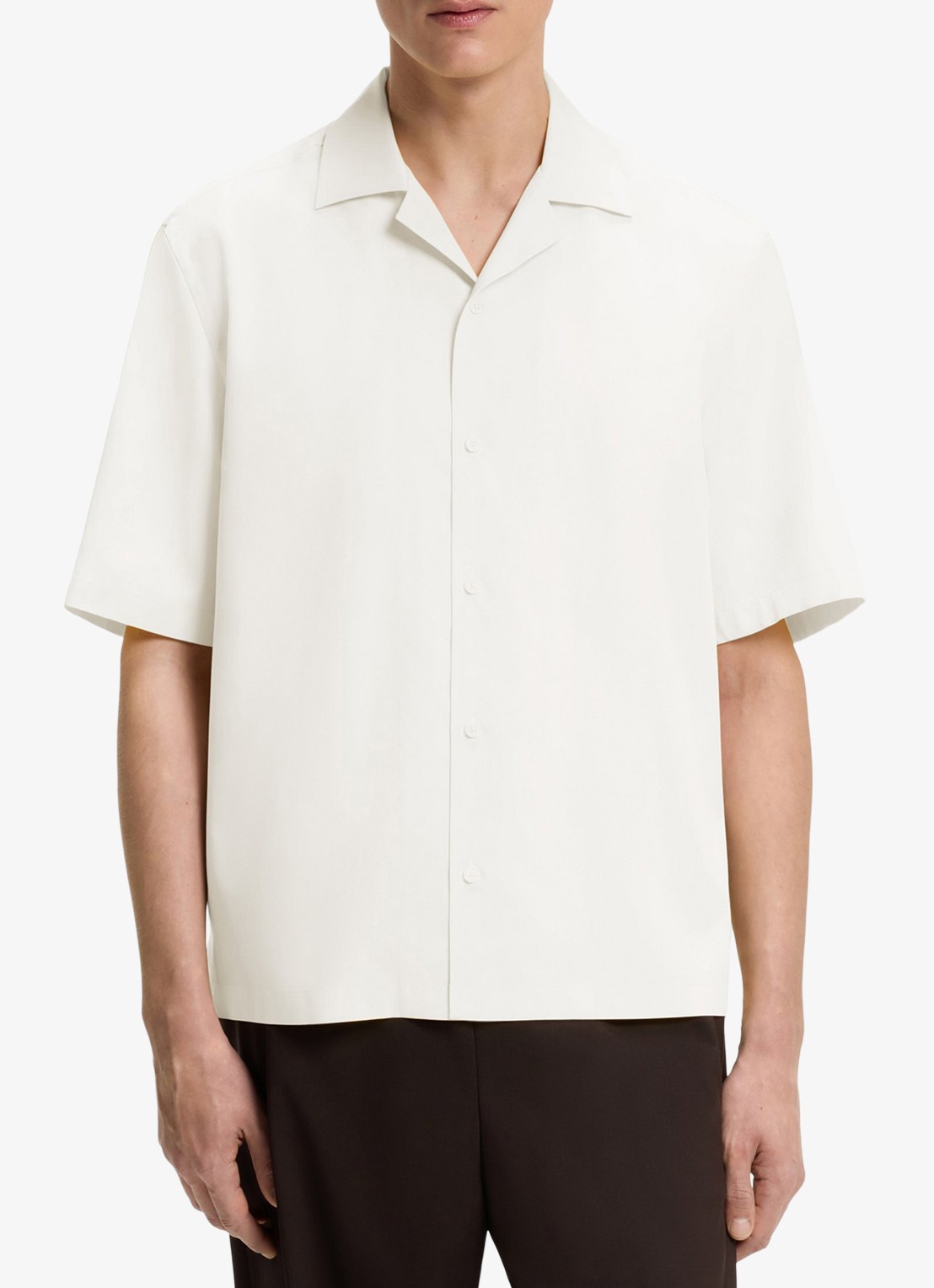 BOSS Regular fit overhemd in zijdeblend - detail 4 beige overflow-920 / beige