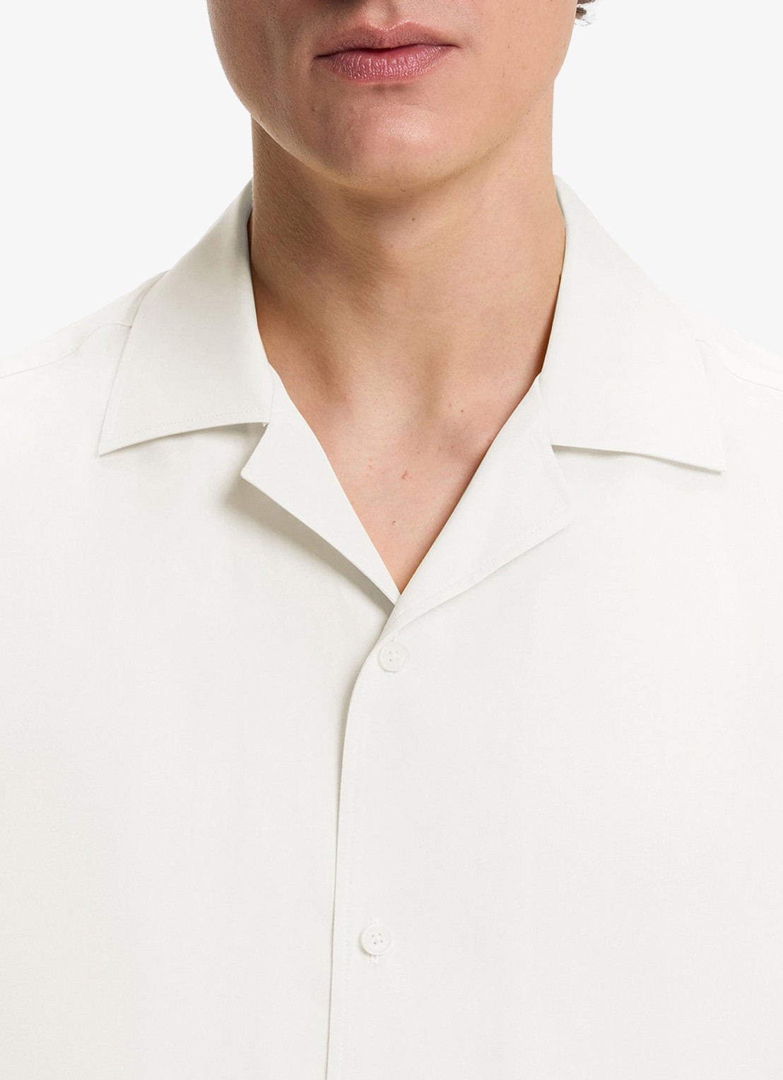 BOSS Regular fit overhemd in zijdeblend - detail 5 beige overflow-920 / beige