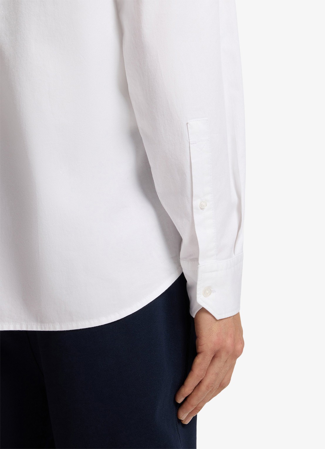 BOSS Regular fit overhemd met logo - detail 6 wit