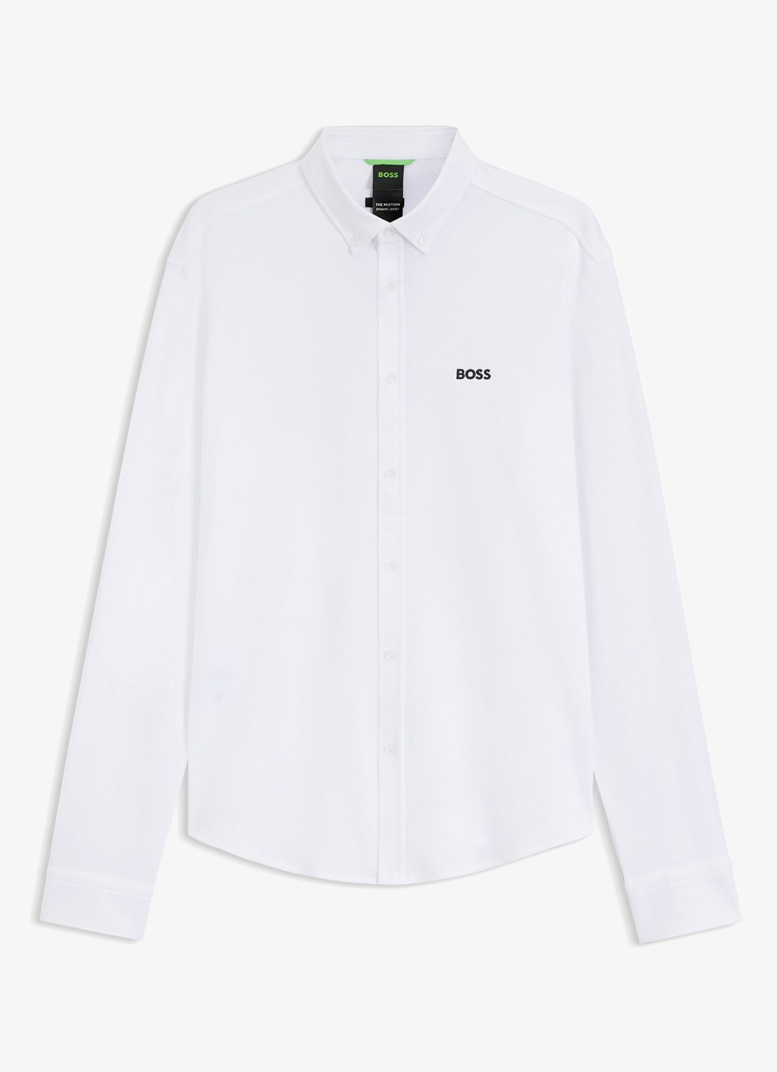 BOSS Regular fit overhemd met logo - voorkant 2 wit