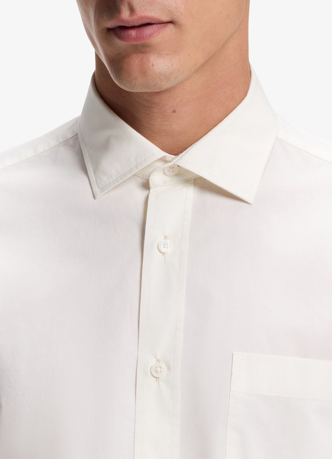 BOSS Regular fit overhemd van katoen - detail 2 wit