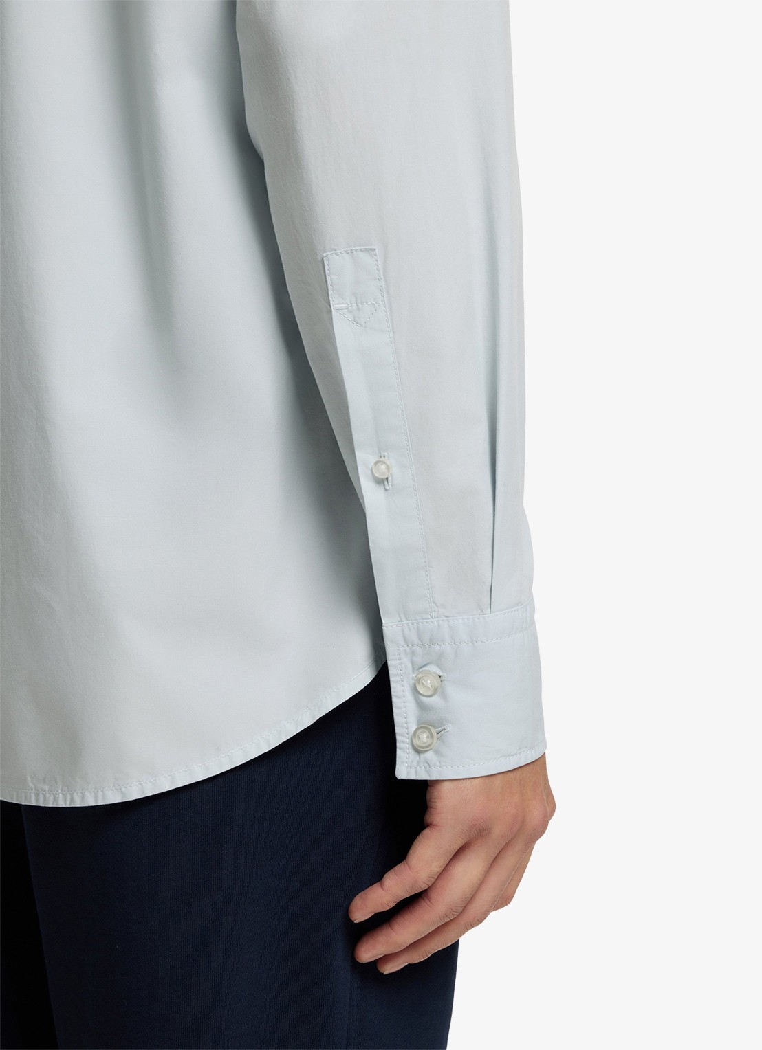 BOSS Regular-fit overhemd van katoenen popeline - detail 4 light/pastel grey-053 / grijs