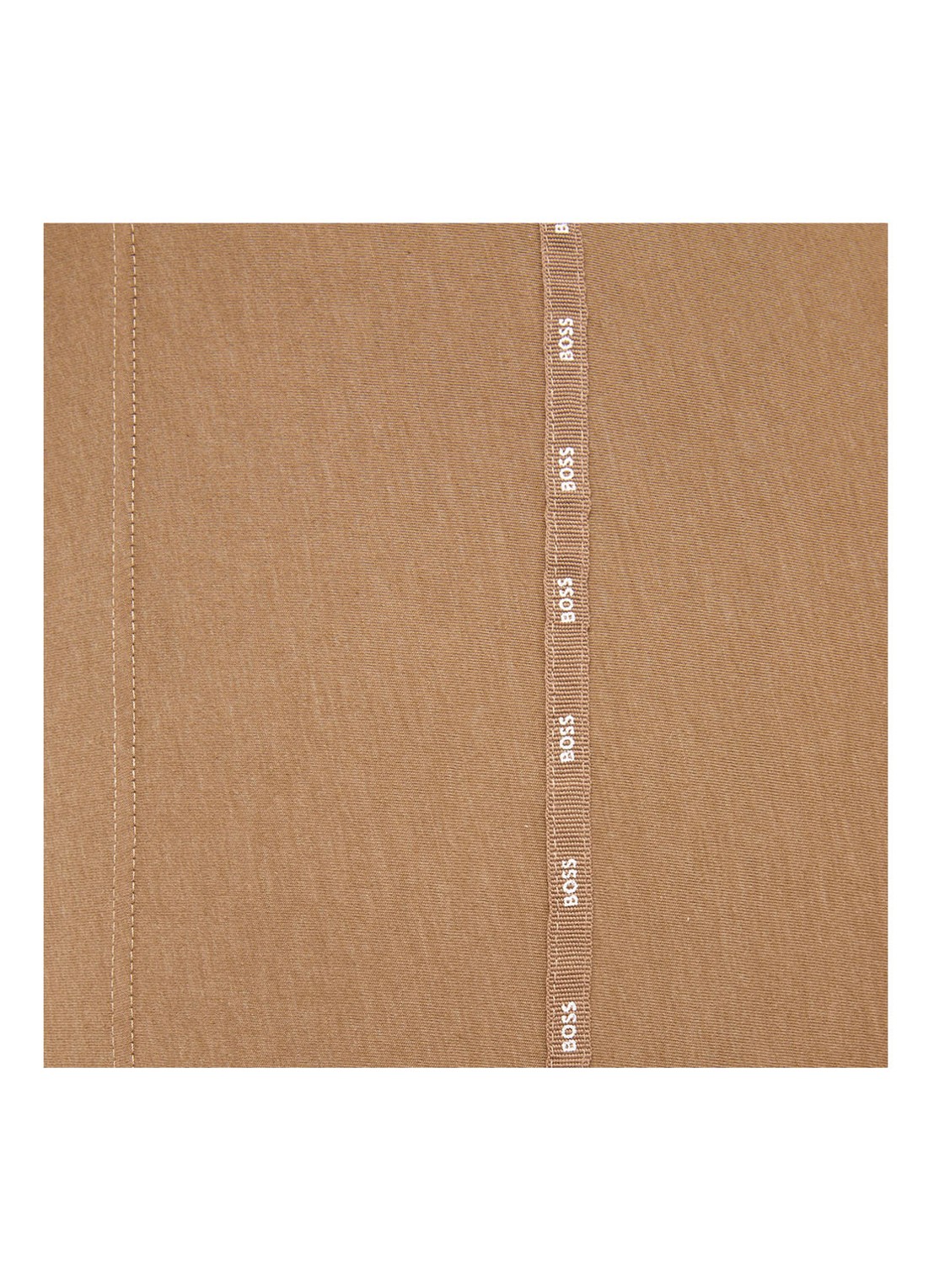 BOSS Sense kussensloop in katoenblend - detail 5 camel