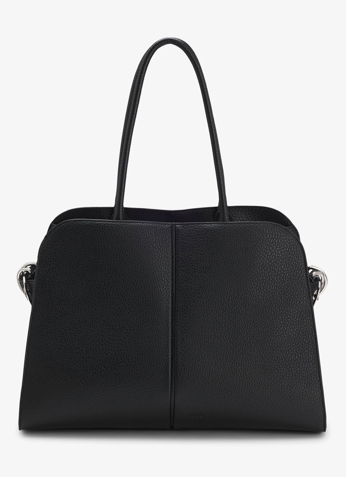 BOSS Shopper van imitatieleer - voorkant zwart