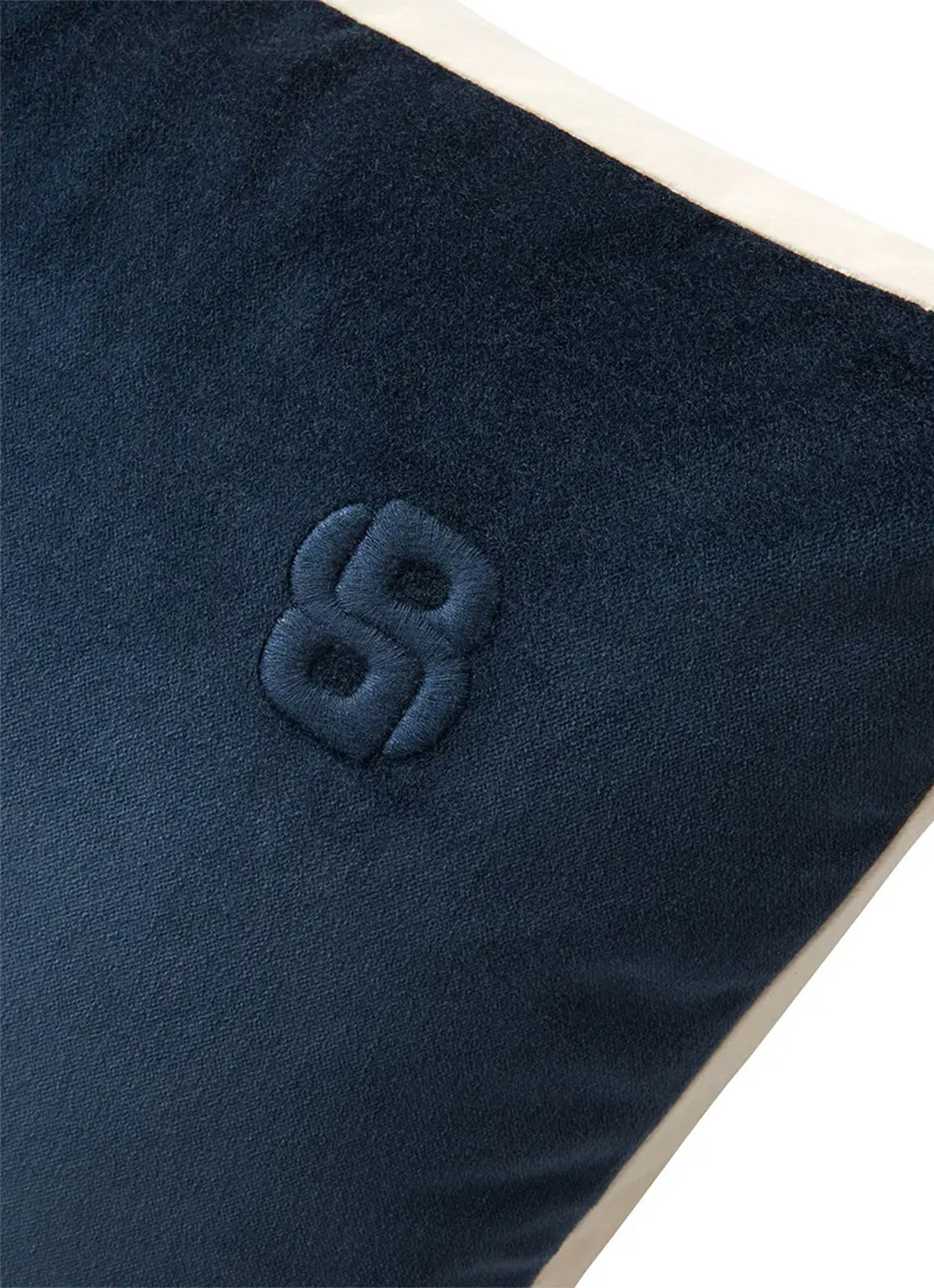 BOSS Sierkussenhoes 43 x 43 cm - voorkant 2 donkerblauw