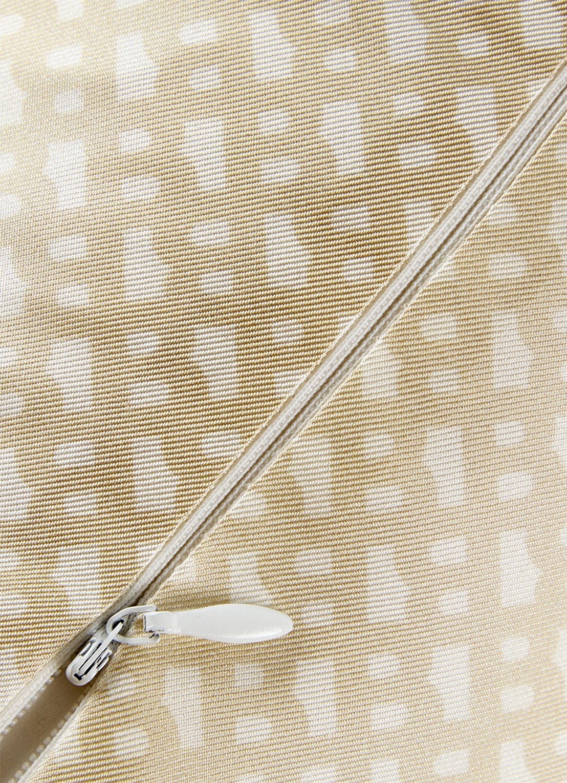 BOSS Silksham sierkussenhoes van zijde 50 x 75 cm - detail 3 lichtgeel