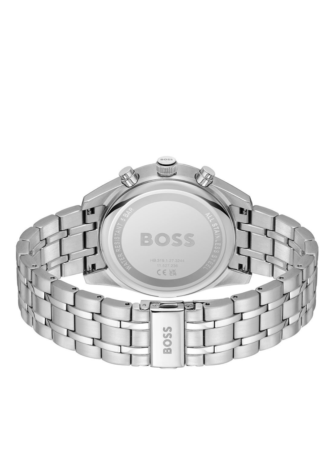 BOSS Skytraveller horloge HB1514151 - detail zilver