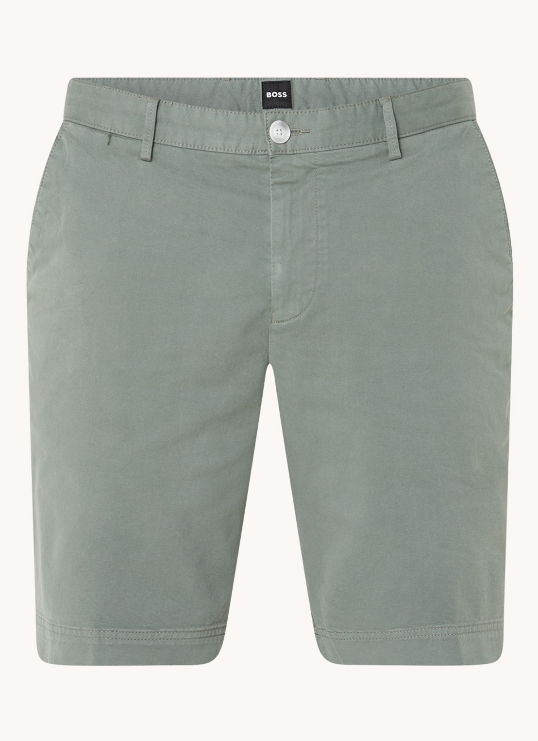 BOSS Slice-Short 10248208 01  131 - voorkant olijfgroen
