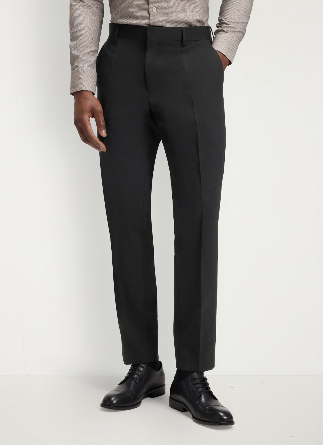 BOSS Slim fit 2-delig pak van scheerwol - detail 6 zwart