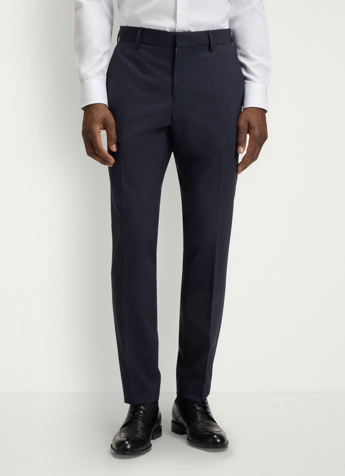 BOSS Slim fit 2-delig pak van scheerwol - detail 7 donkerblauw