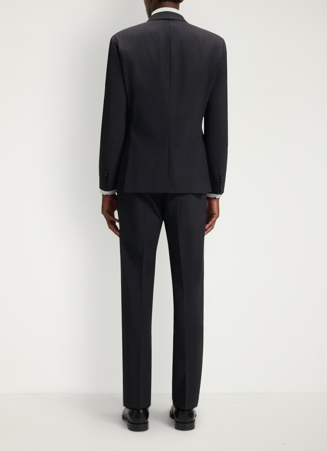 BOSS Slim fit 2-delig pak van scheerwol - achterkant 3 donkergrijs