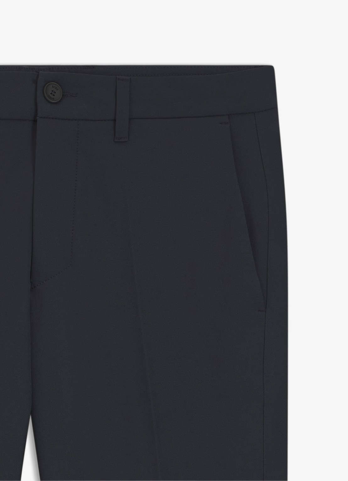 BOSS Slim-fit broek van waterafstotend stretchmateriaal - detail 3 dark blue-402 / blauw