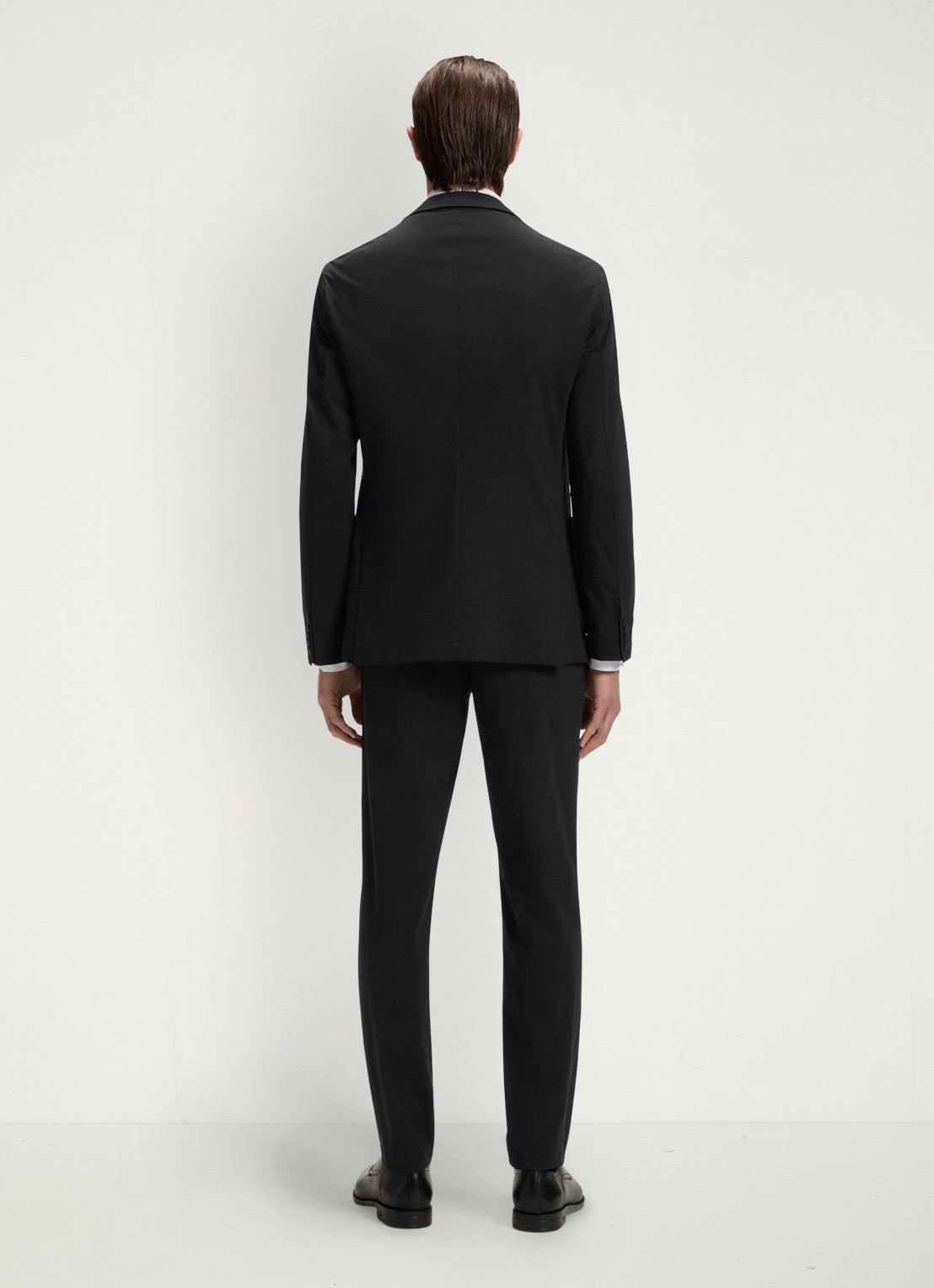 BOSS Slim fit colbert met borstzak - achterkant 3 zwart