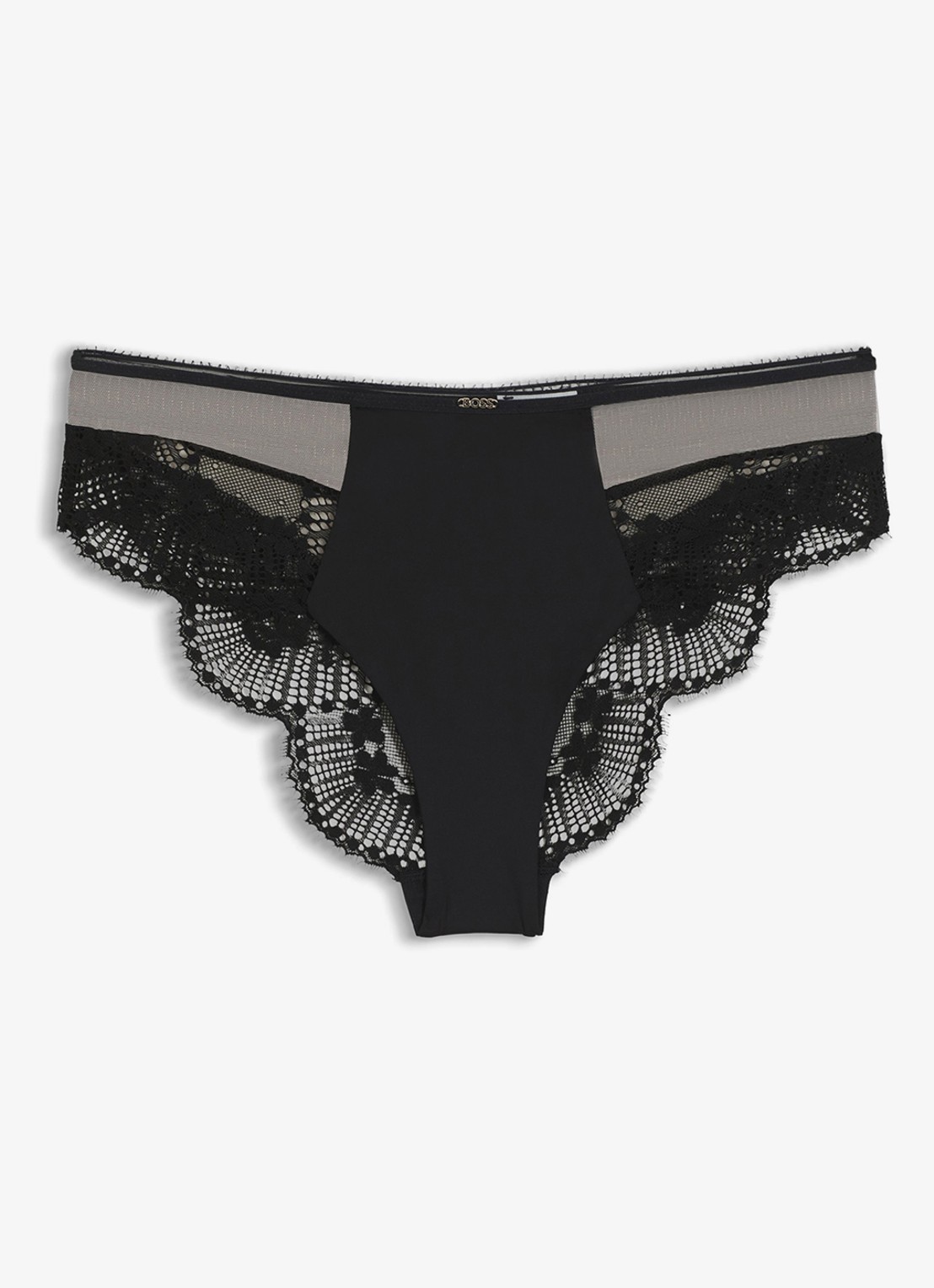 BOSS Slip van kant - voorkant 4 zwart