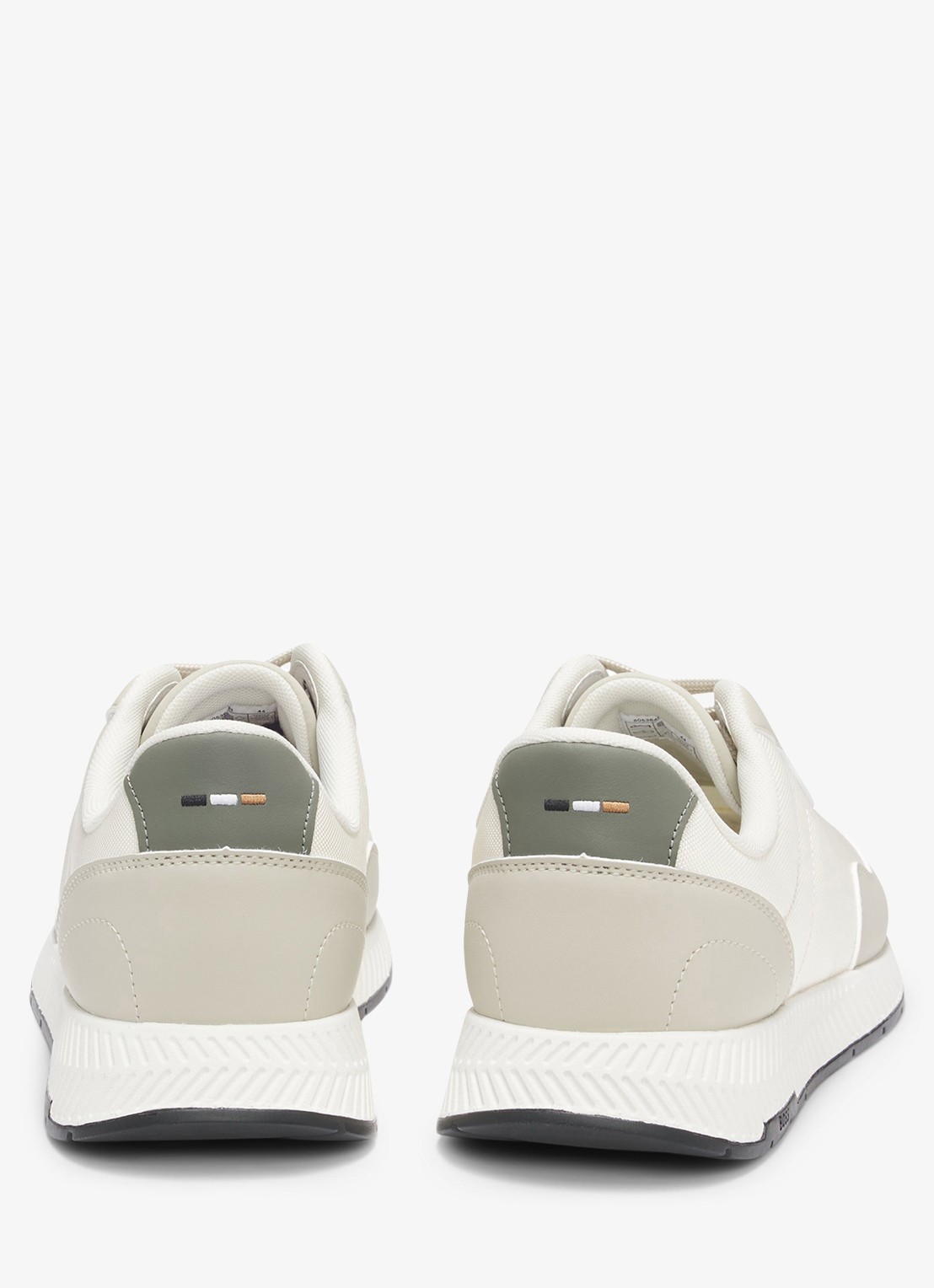 BOSS Sneaker met logo - detail 4 beige