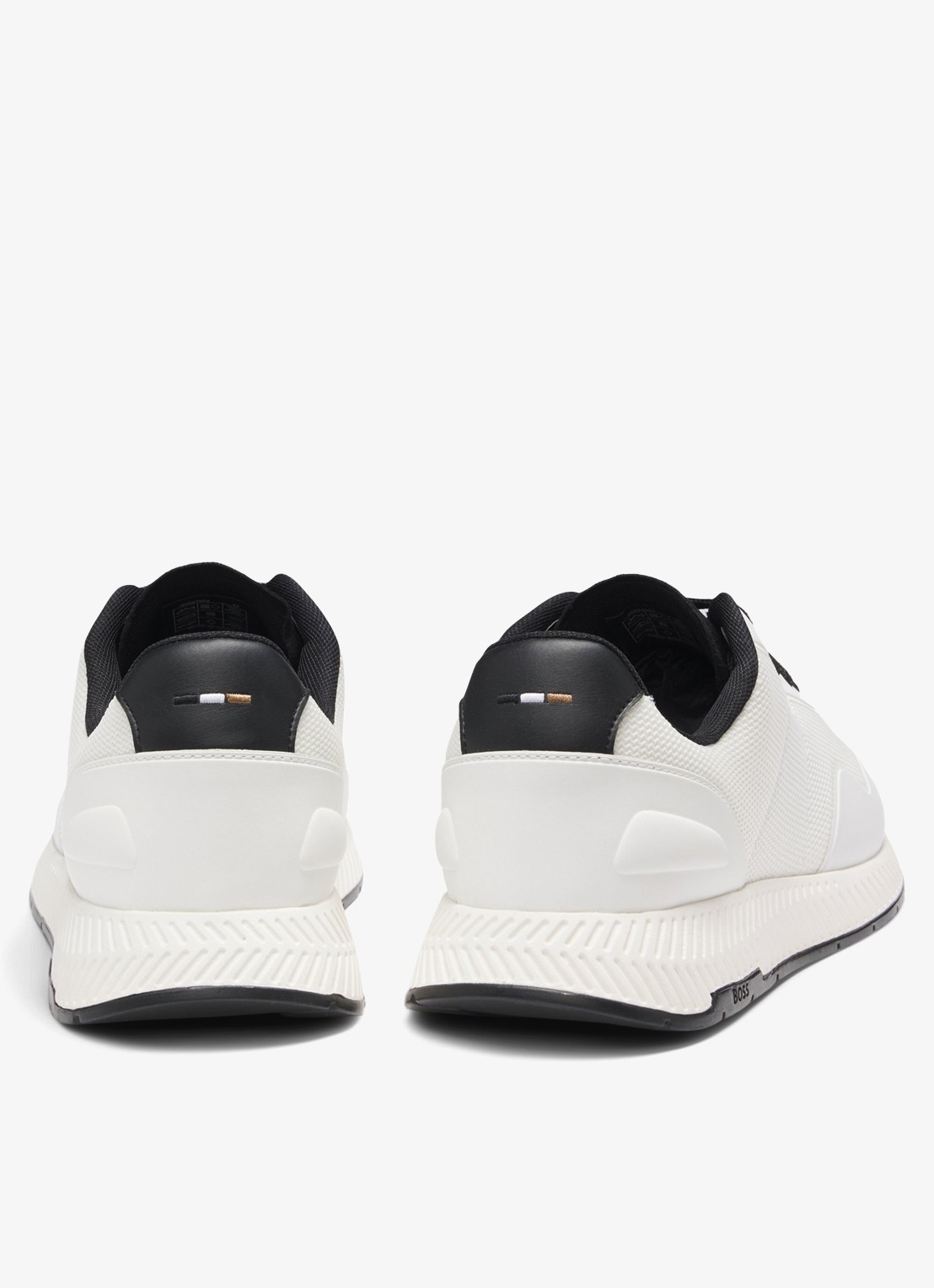 BOSS Sneaker met logo - detail 4 wit