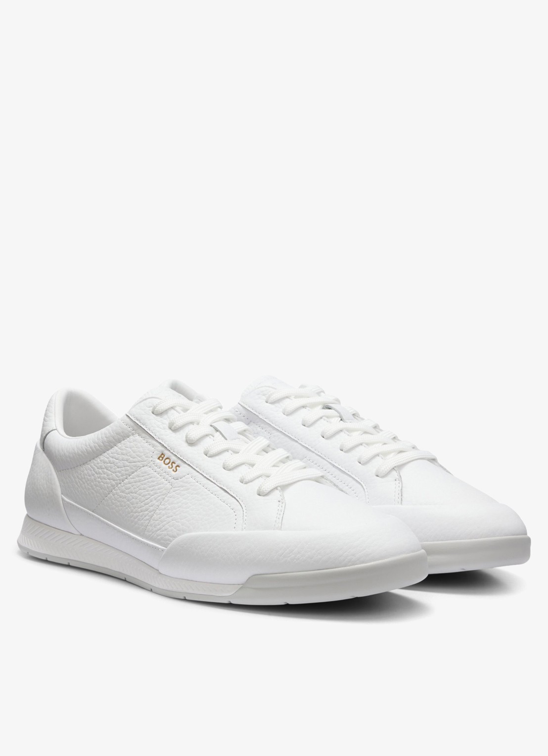 BOSS Sneaker met logo - detail 3 gebroken wit