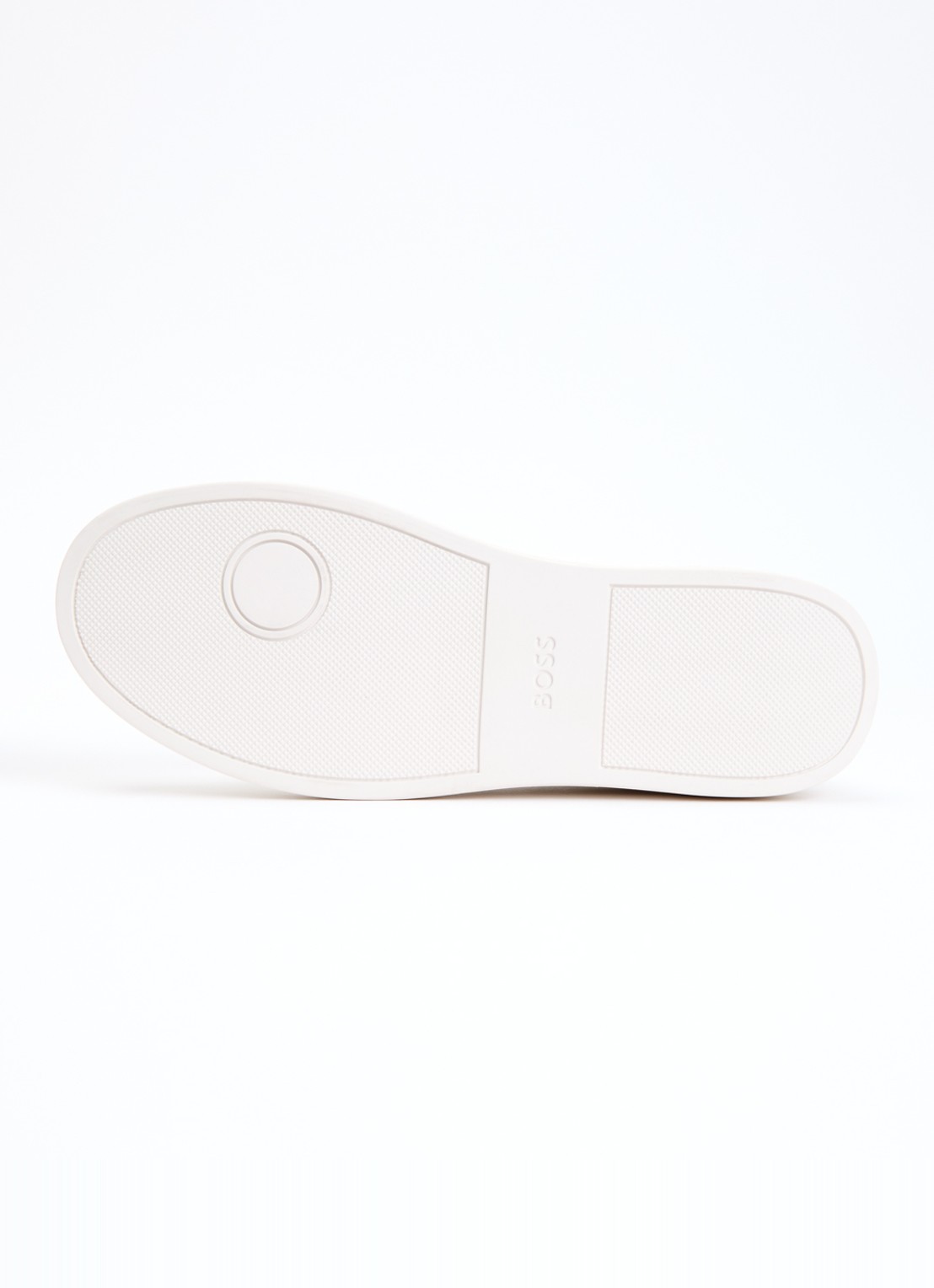 BOSS Sneaker van leer - detail 5 wit
