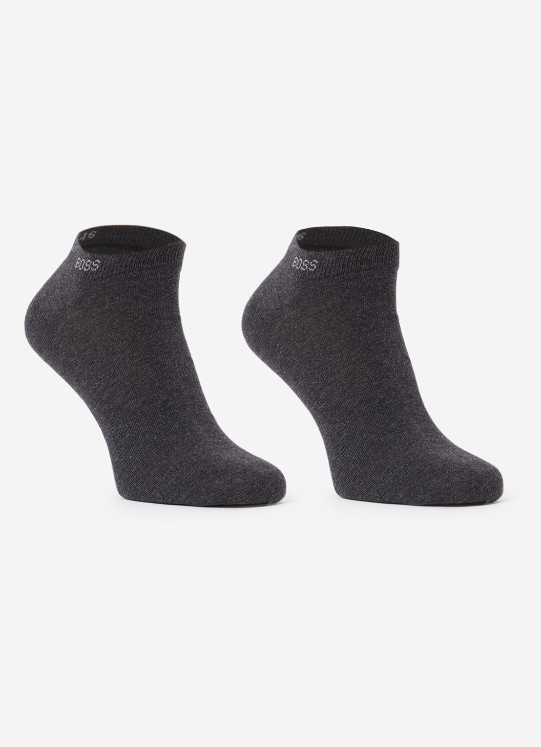 BOSS Sokken in 2-pack - voorkant antraciet