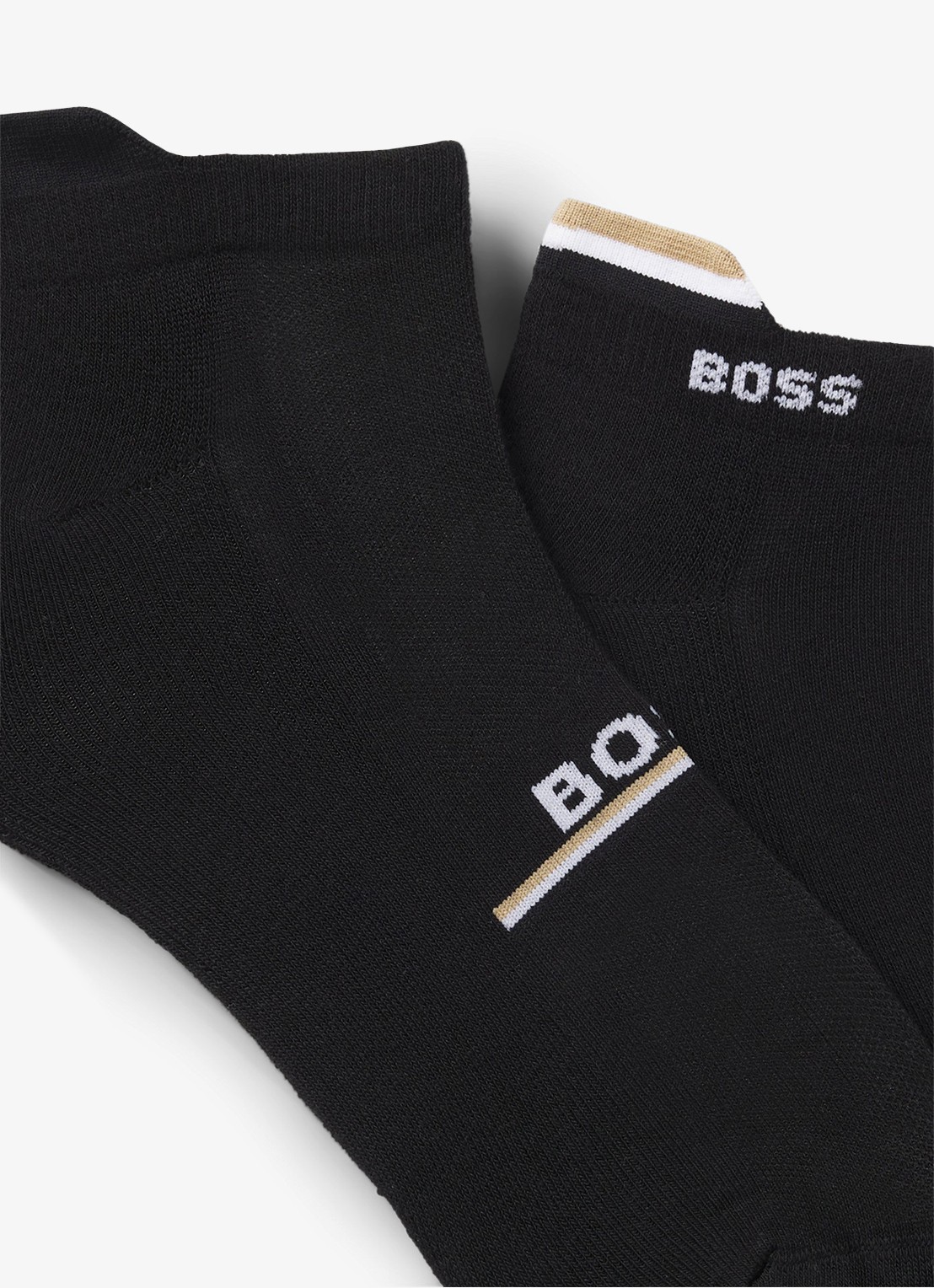 BOSS Sokken in katoenblend in 2-pack - detail 2 zwart